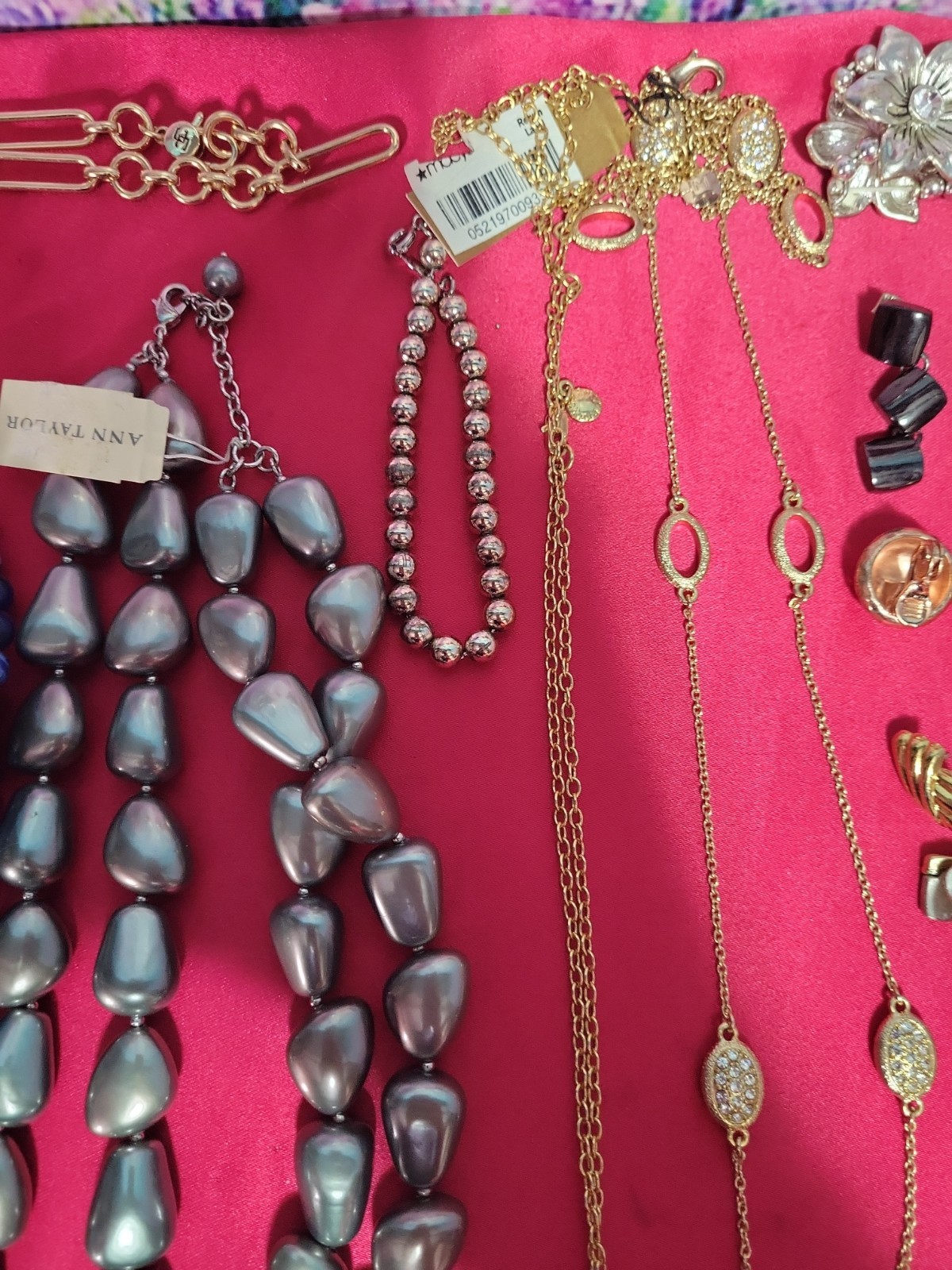 Jewelry Lot, Signed Pieces Trifari, Monet,j. Crew.