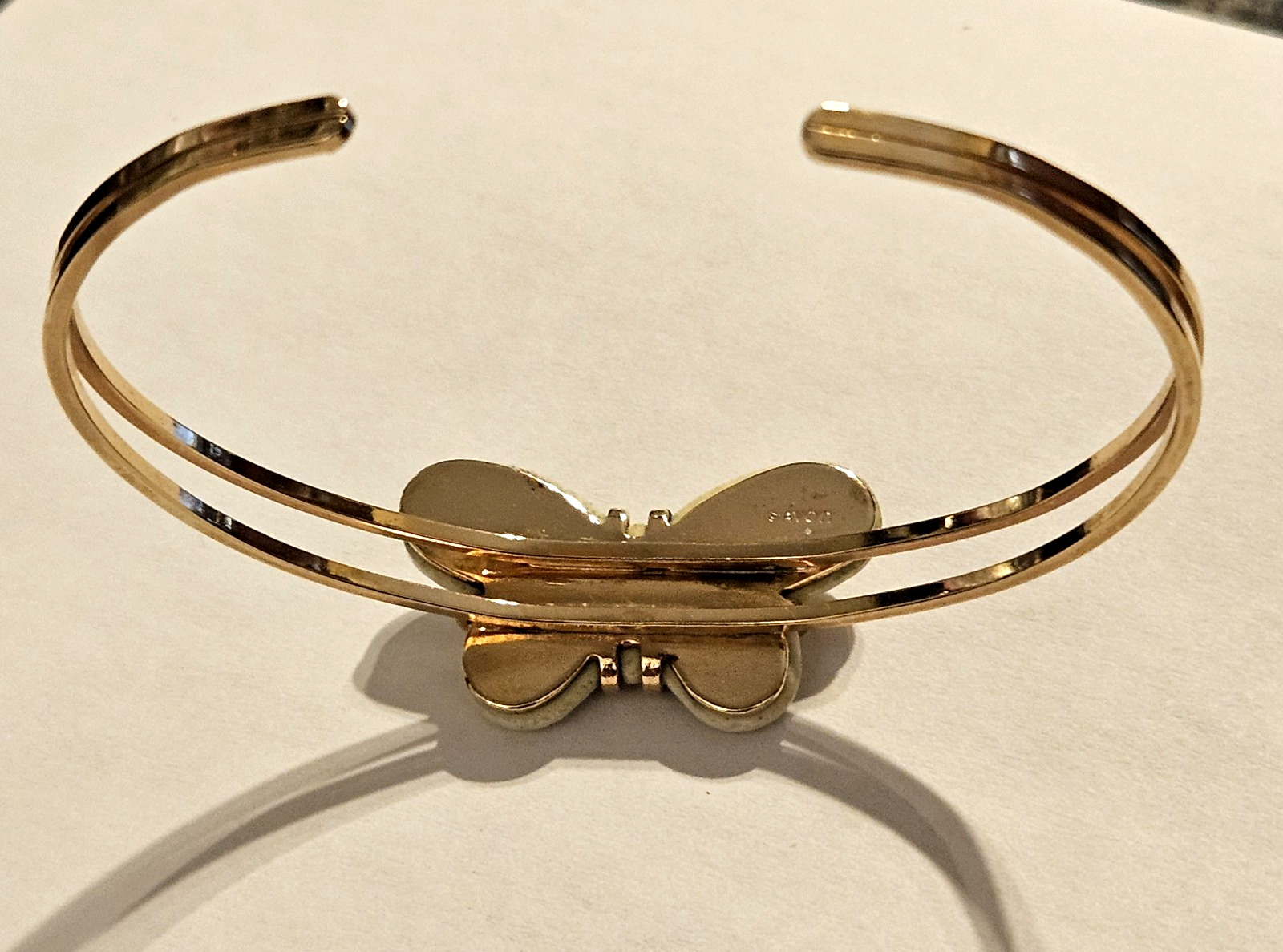 AVON Butterfly 1978 BURST OF SPRING Cuff Bracelet & 1981 GATSBY Post Earrings