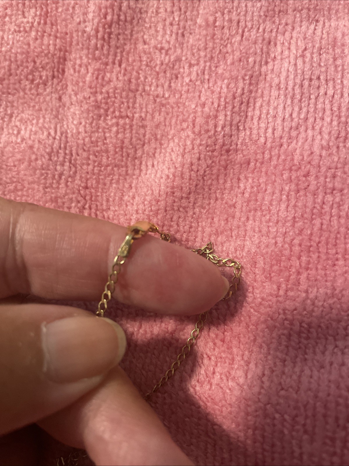Gold Over 925 Sterling Silver Necklace
