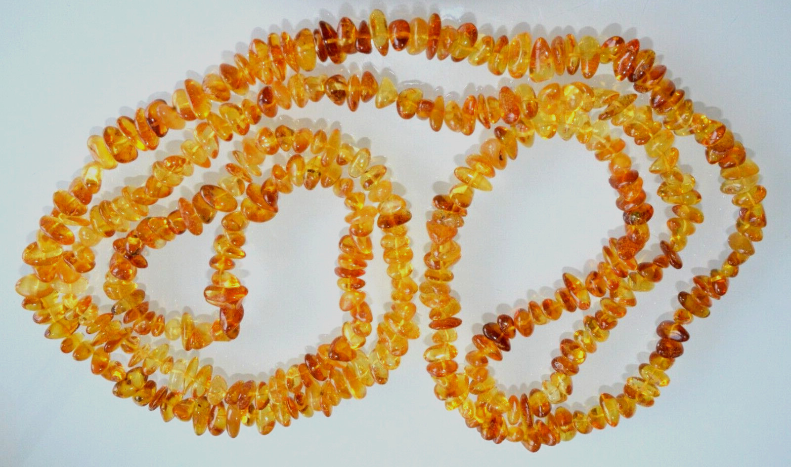 ✅135 cm=54gr RUSSIAN SOVIET BALTIC AMBER BEAD NECKLACE 琥珀 BRACELET STONE PENDANT