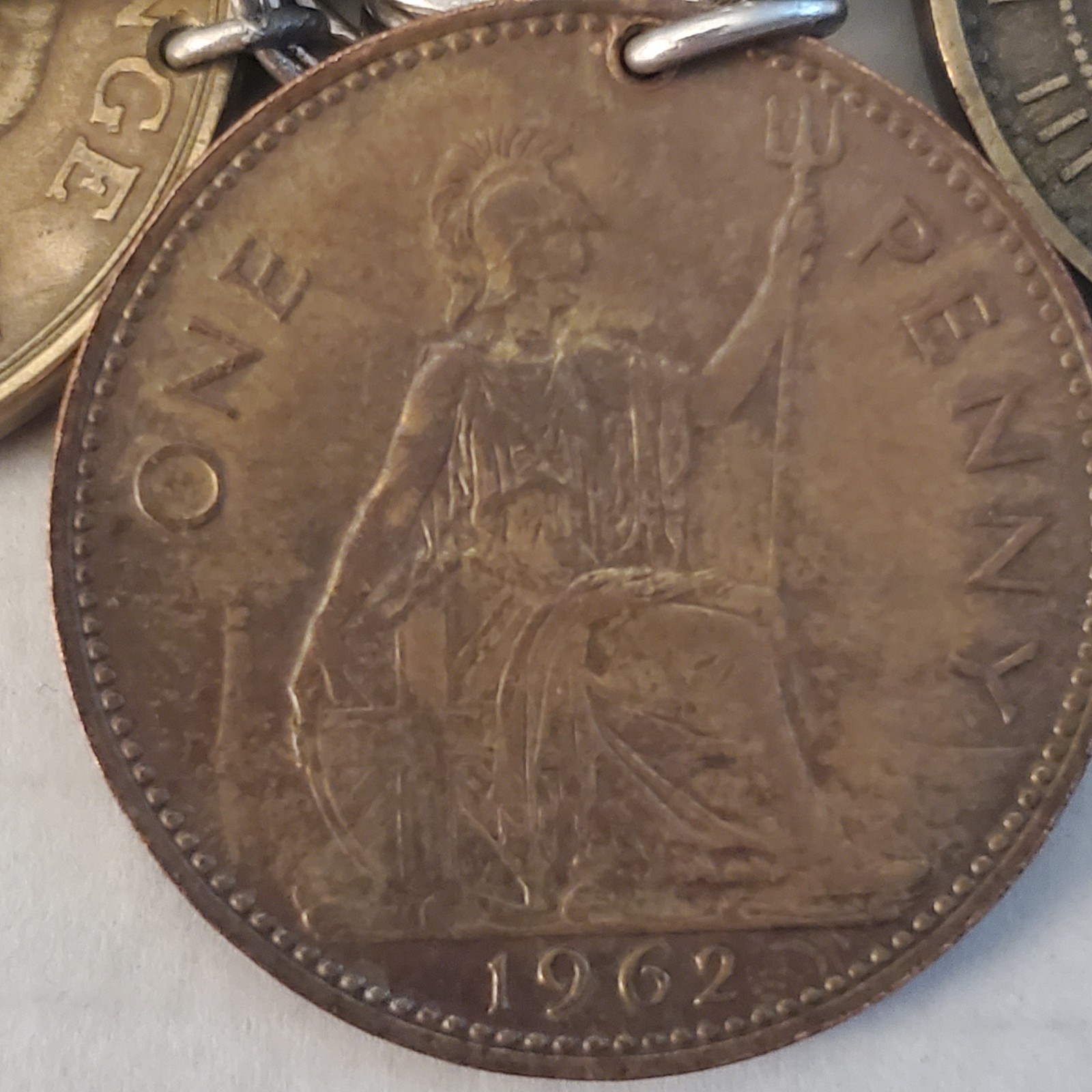 Sterling Silver Bracelet With Real European Coins 1949-1965 total of 20 Vintage