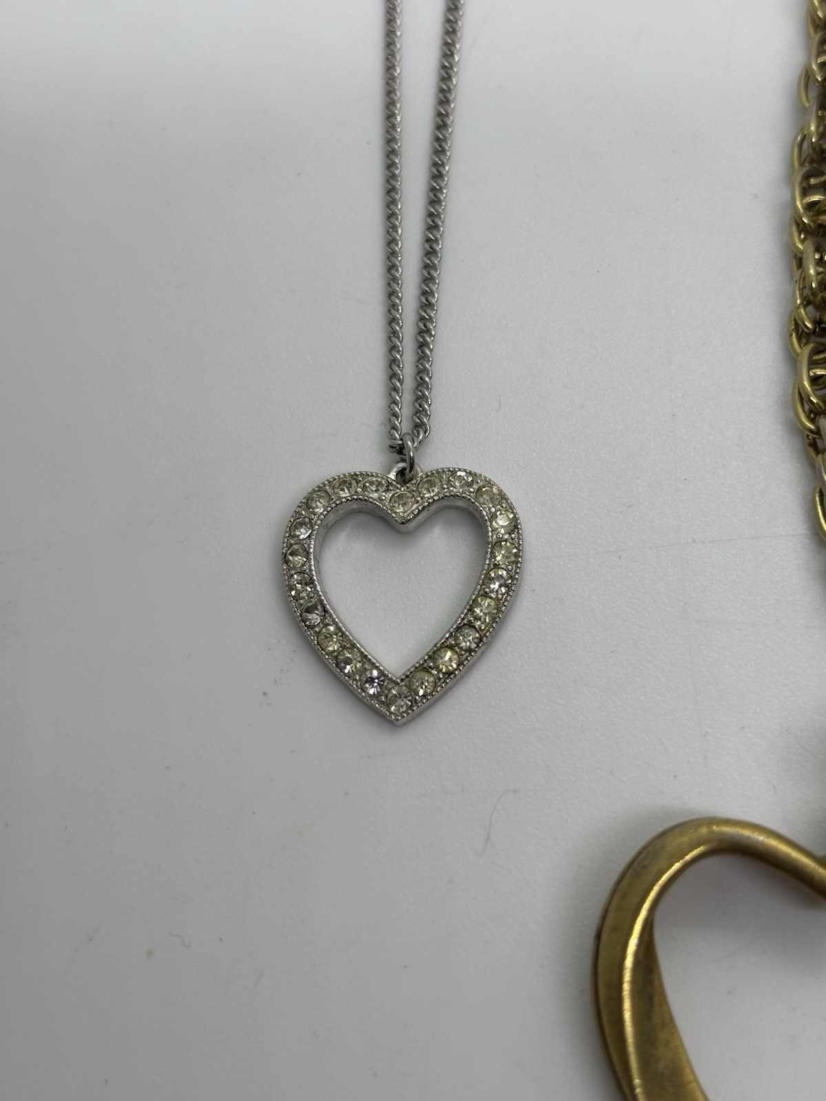 14 Pc Heart Themed Vtg/Now Jewelry Lot Charles Winston/Avon/White Stag/Sarah Cov