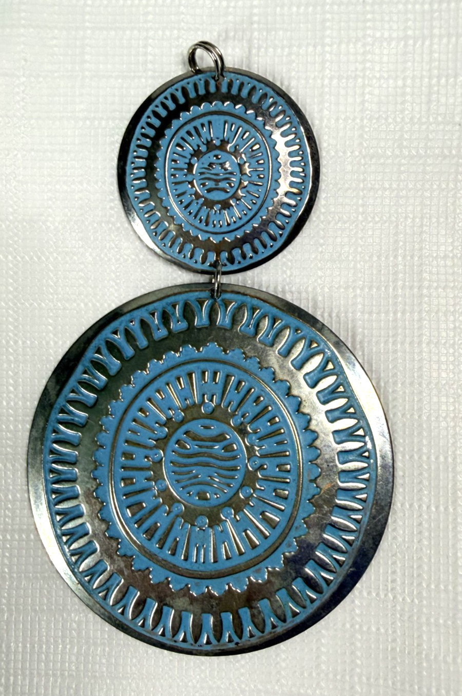 Costume Jewelry Lot Of 4 Necklace Pendants Metal Resin Partial Bracelet