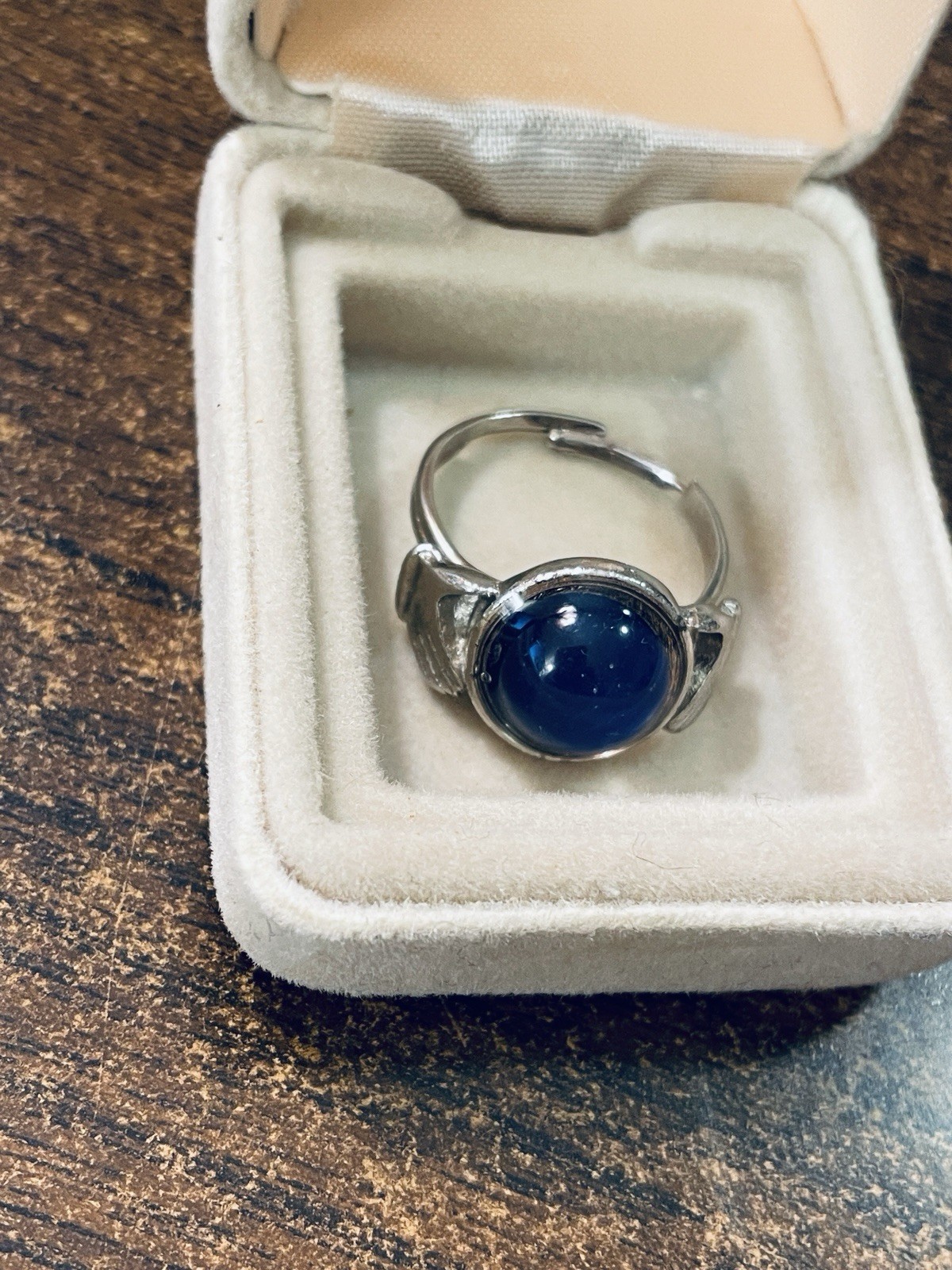 Vintage Mood Ring Changes Color Emotions Original Retro 1970’s Adjustable Sz 8