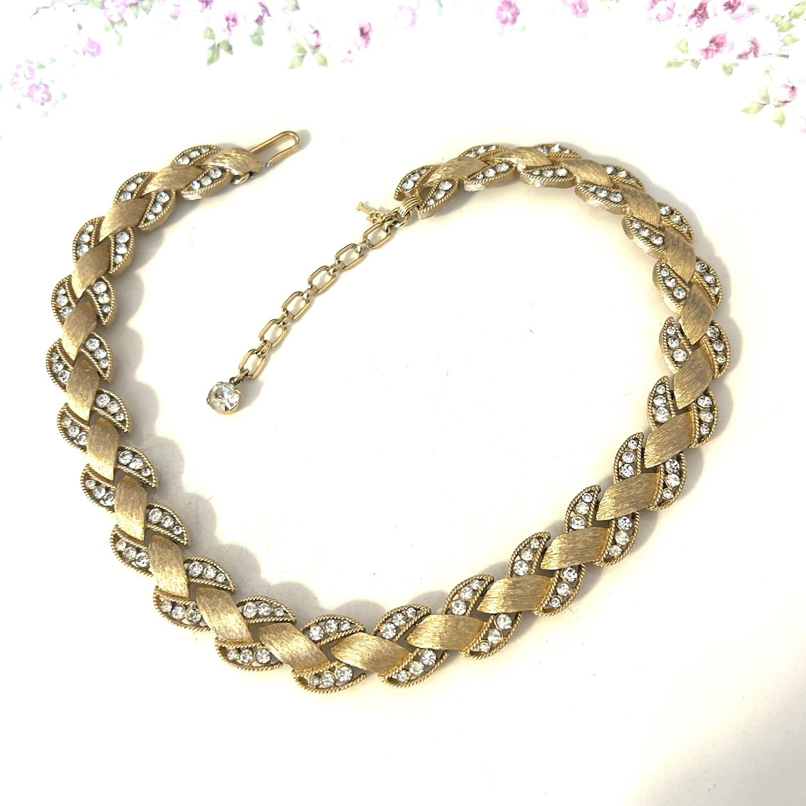 Vintage Trifari Necklace Cavalcade Collection Alfred Philippe 16”