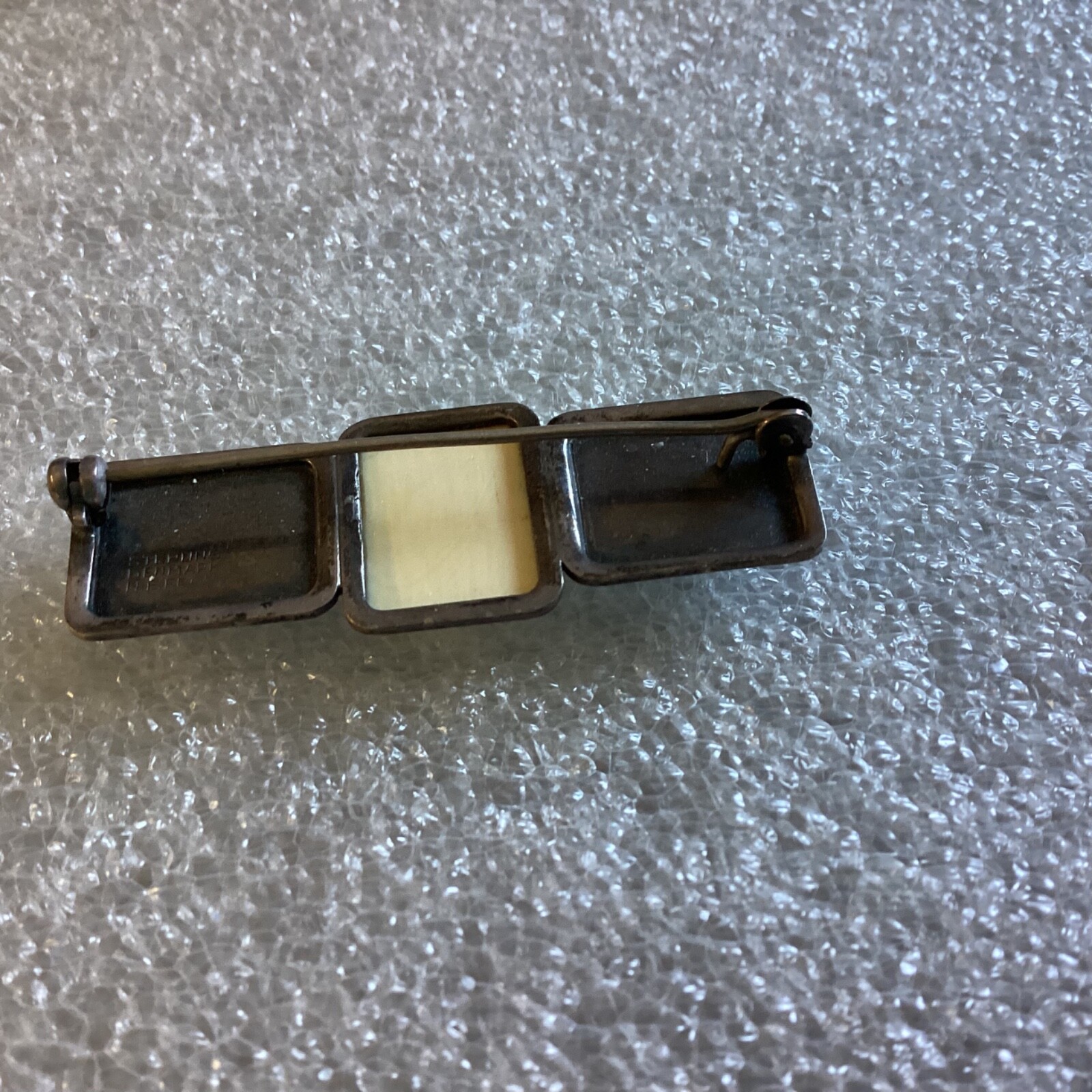 Vtg. N.E. From Modernist Sterling Silver Bar Pin, Niels Erik From, Denmark