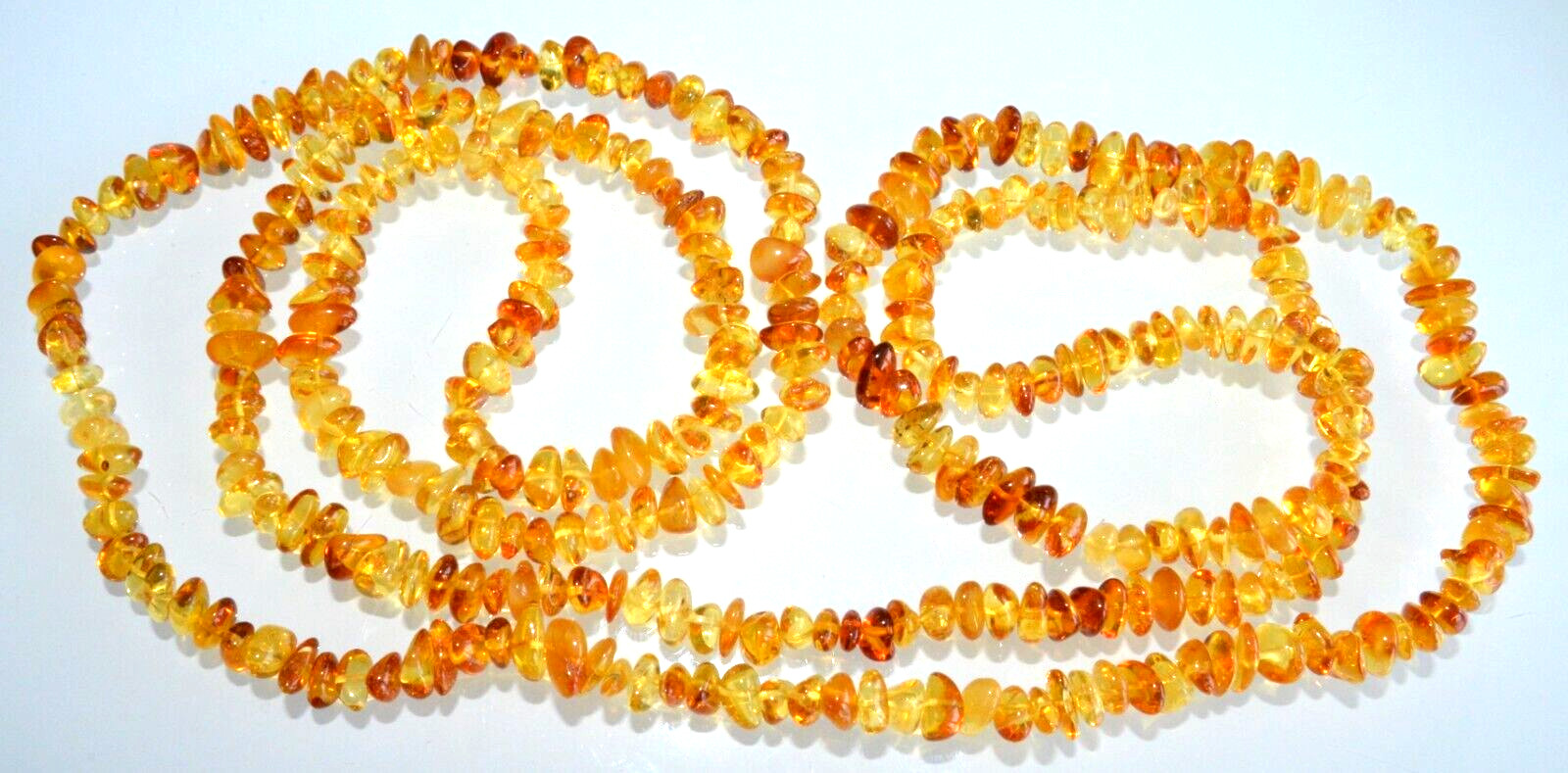 ✅135 cm=46gr RUSSIAN SOVIET BALTIC AMBER BEAD NECKLACE 琥珀 BRACELET STONE PENDANT