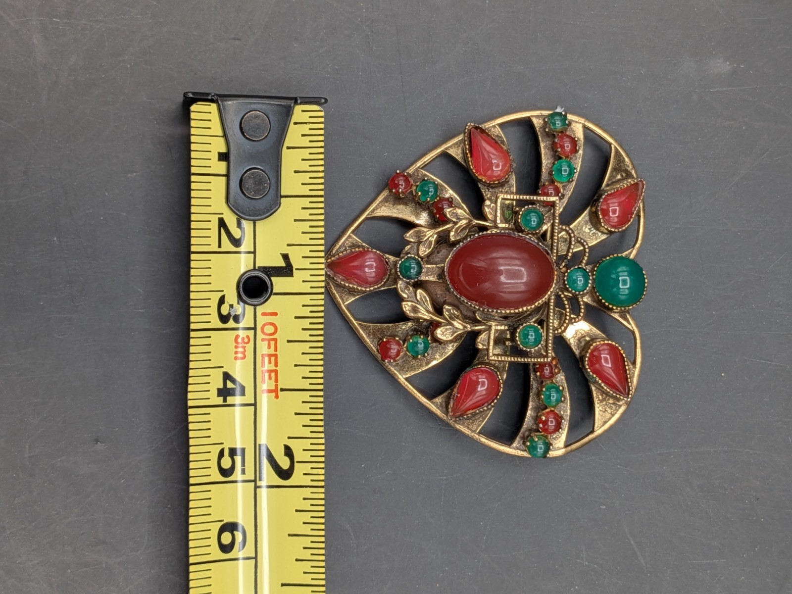 RARE Vintage Original by Robert Heart Brooch