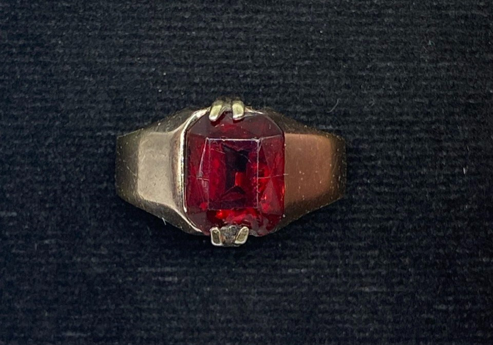 Rings Silver 875 Size 8.25 . Weight 3.42 g. Soviet Vintage Jewelry USSR