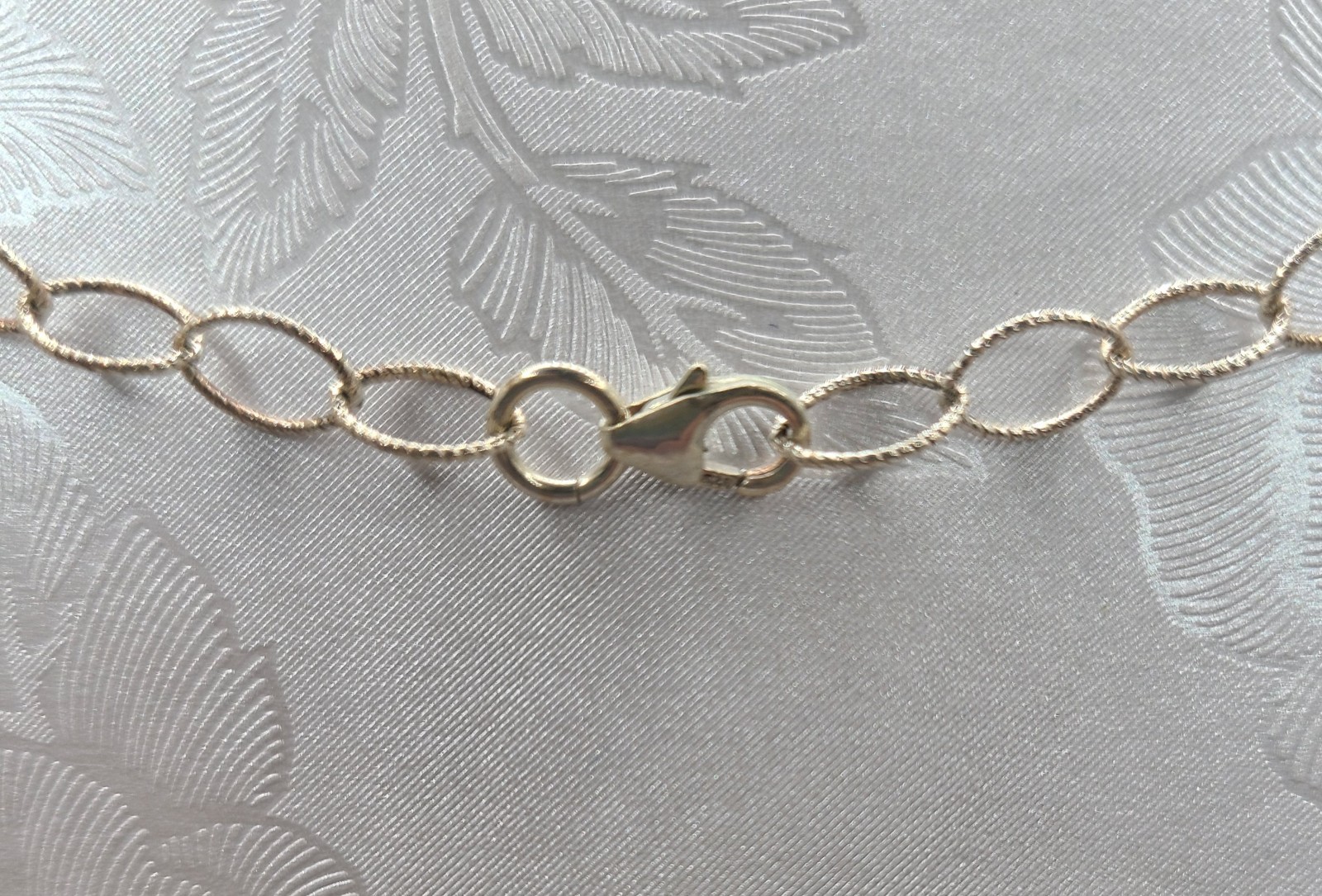 Vtg 925 Sterling Silver White Baroque Pearl Charm Station 24″ Necklace Unsigned