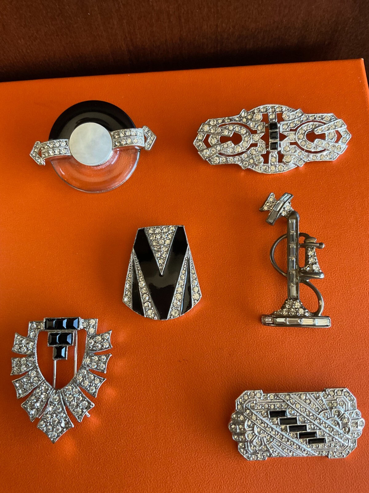 RARE From Kenneth Jay Lanes Private Archive/Christie’s Auction Set of Six Pins