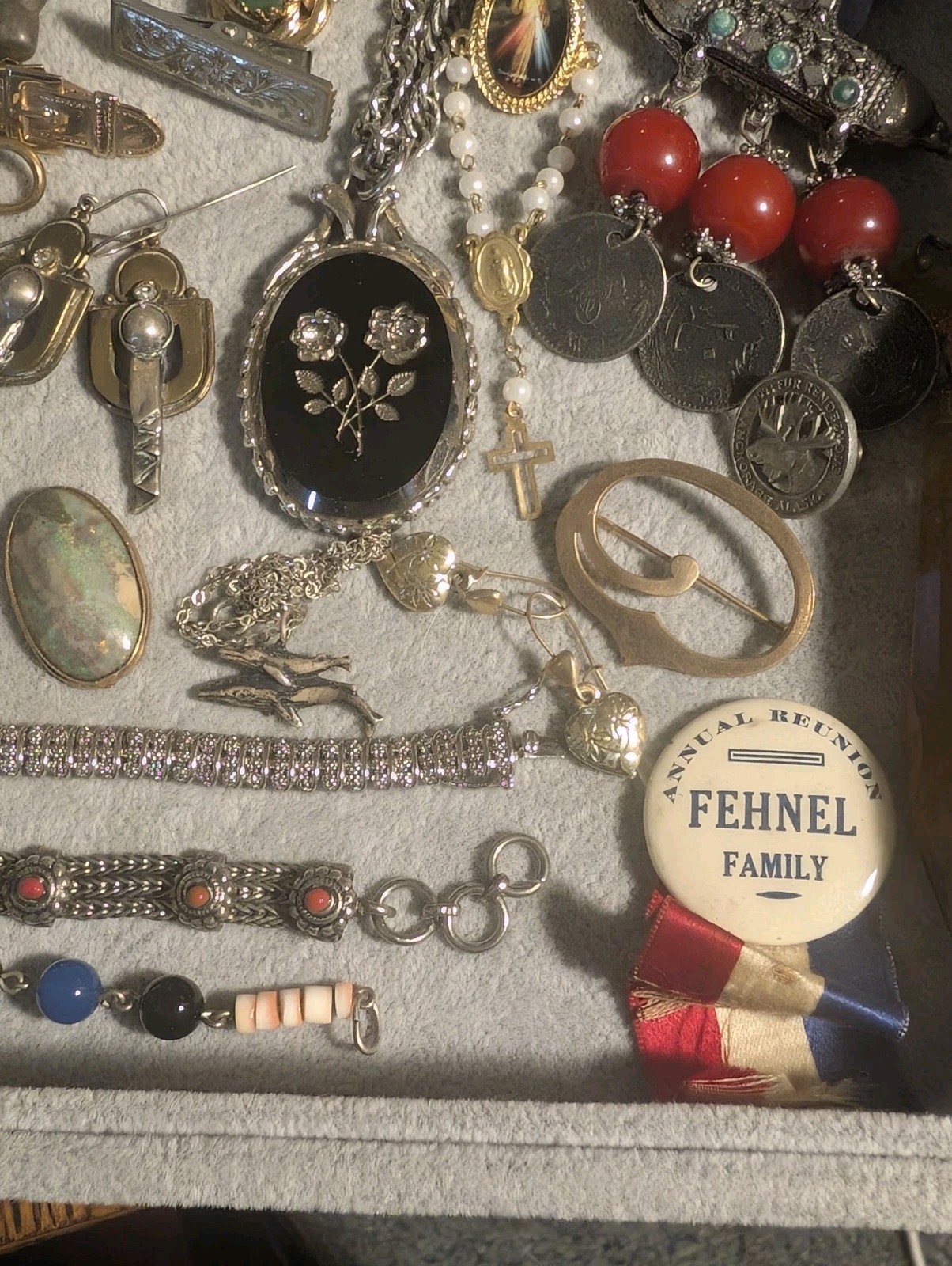 43 Vintage Unusual Wearable Collectible Craftable Jewelry & Nice Items Lot! 925