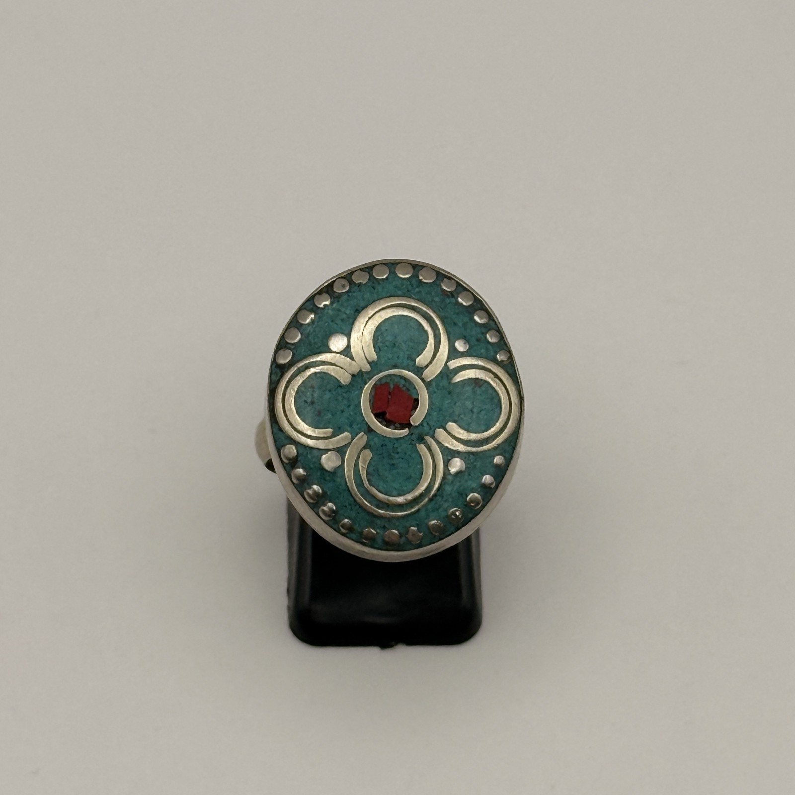 EXTREMELY RARE ANCIENT VICTORIAN RING MULTICOLOR STONE OLD ANTIQUE ARTIFACT