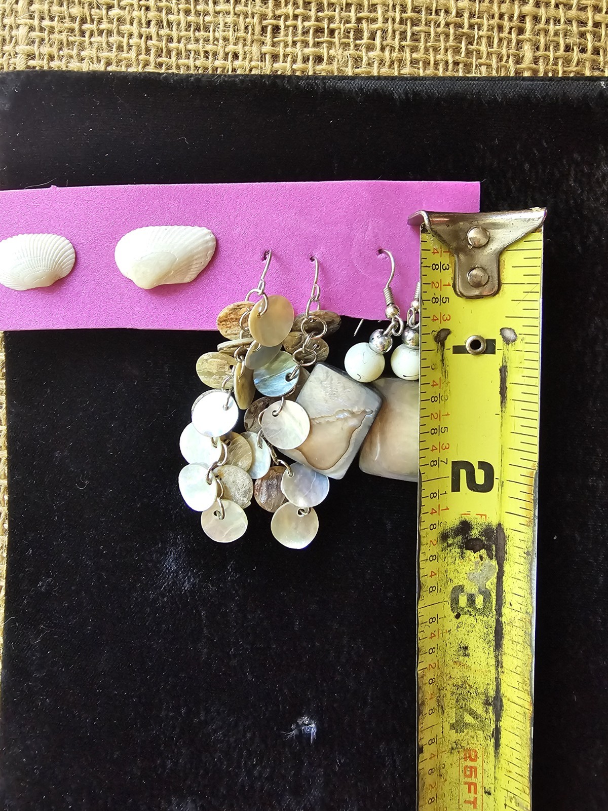 10p Vtg/Mod Jewlery Shell Necklaces Stretch Bracelets Eearings Beach Summer