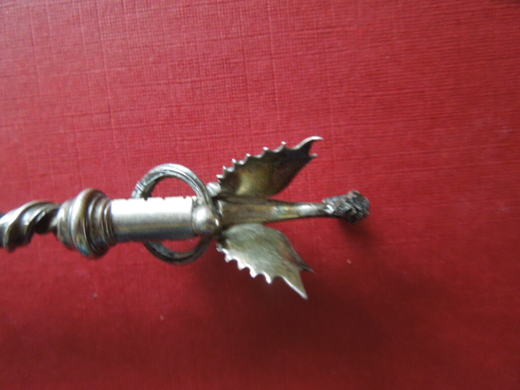 J2744 ANTIQUE SILVER Phoenix HANDCRAFTED VERY NICE DETAILED SEE DESCRIP