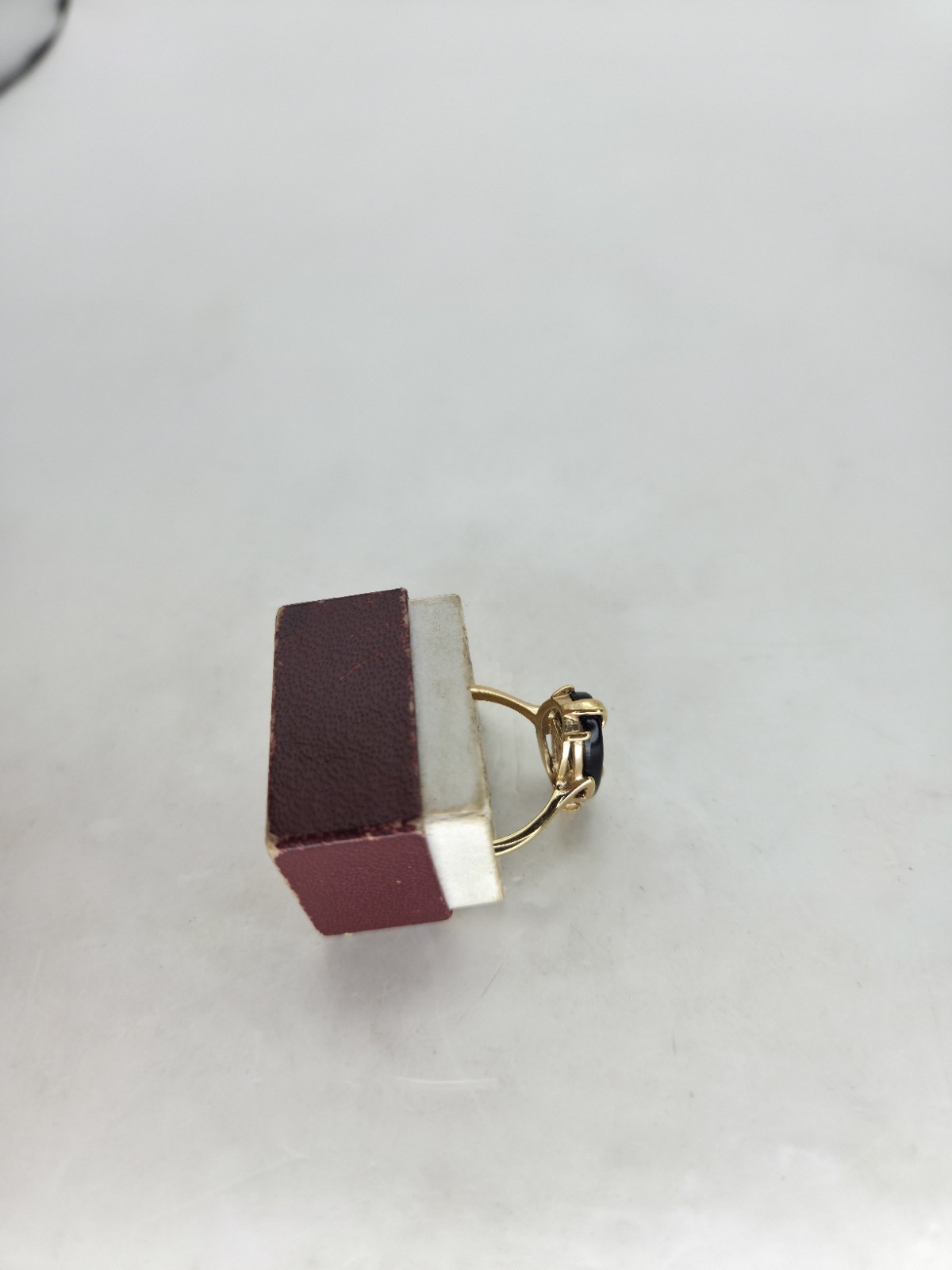 AVON Vintage 1978 “Night Flower” Ring Sz 9 Cocktail Ring Gold Tone