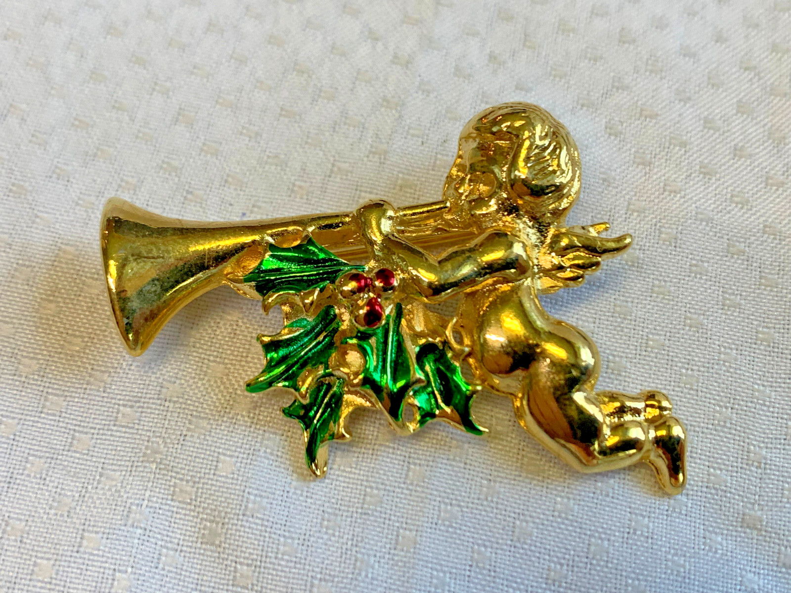 Vtg Christmas Brooch Lot Avante Monet Avon Snowman Penguin Trees Rudolph Cherub