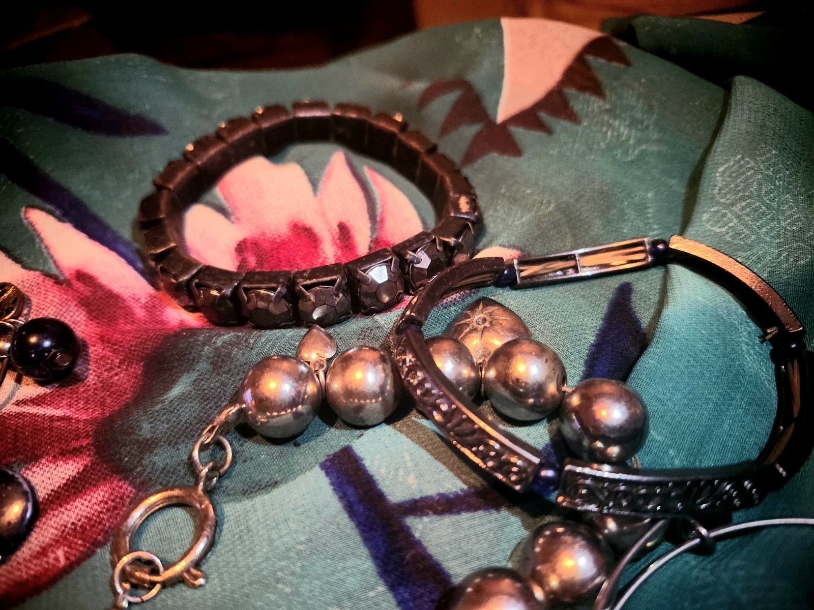 8 Vintage Dress Up Costume Fun & Whimsical Bracelet Jewelry Bundle