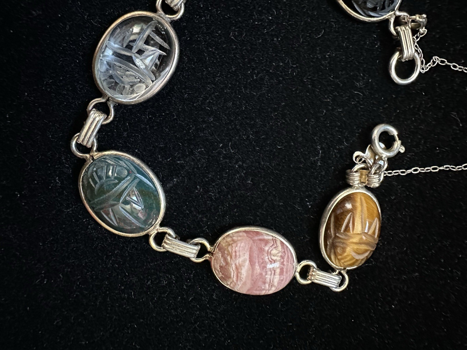 Vintage Lady Hadley 12k GF Scarab Bracelet