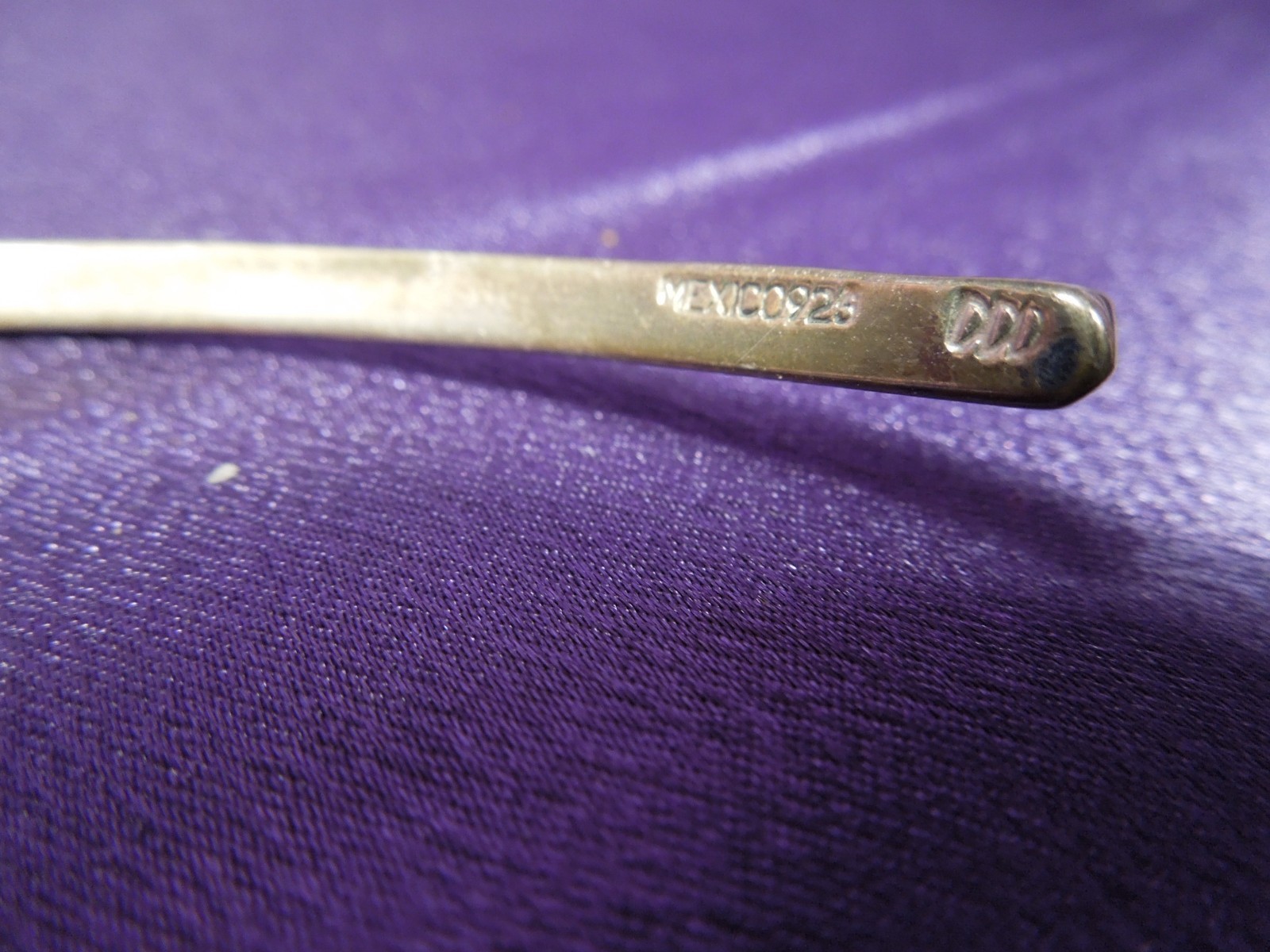 Vintage DOMINIQUE DINOUART DDD Sterling Silver Collar Necklace, 20g Mexico