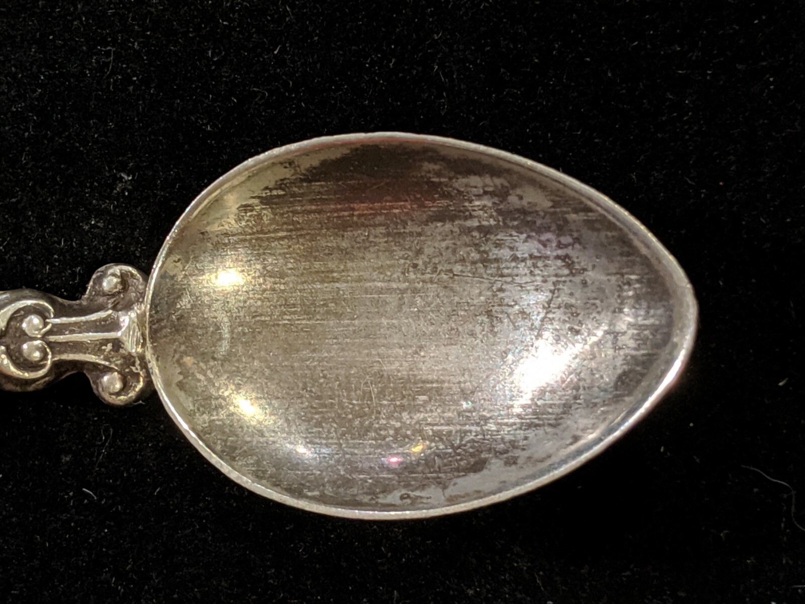 MONTAGNANI Italy white metal silver tone Collectible Souvenir approx 5.25″L