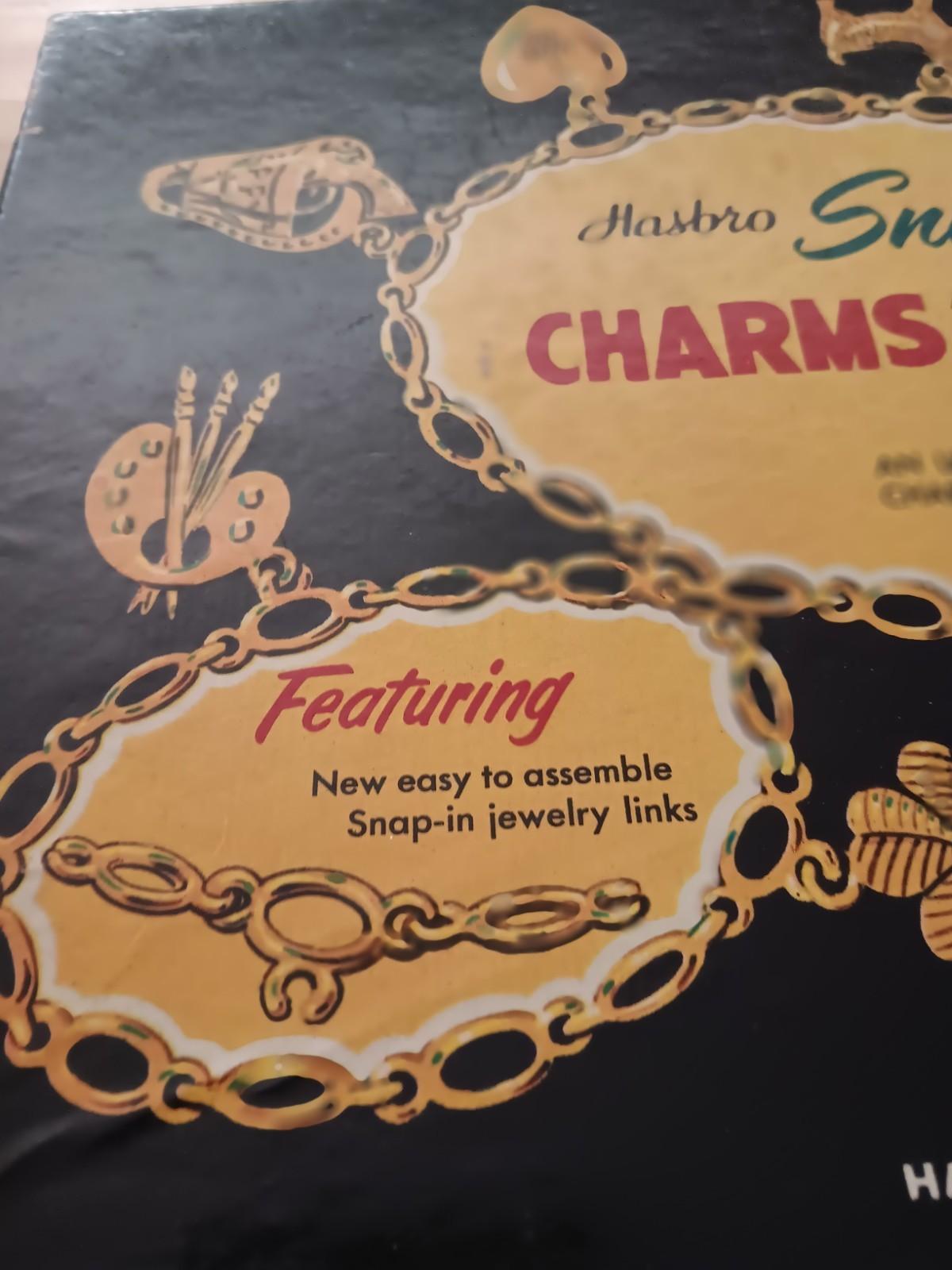VTG Hasbro Charms N Chains Braclet Making Kit for Children 1969