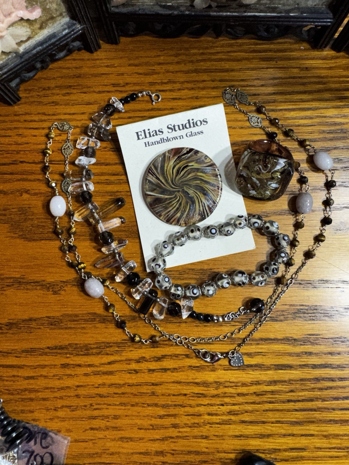Earth-tone Wearable Costume Jewelry Lot