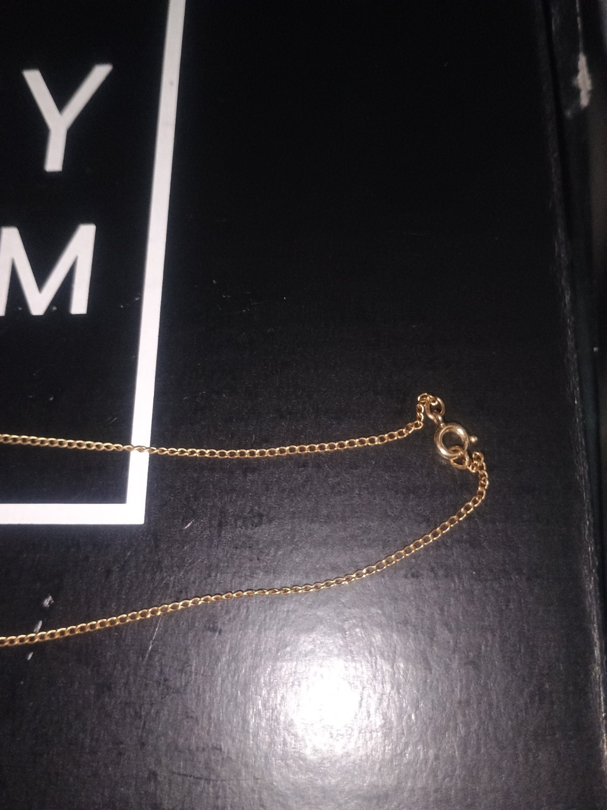 12k Gold Filled 18 Inch Chain Necklace Vintage