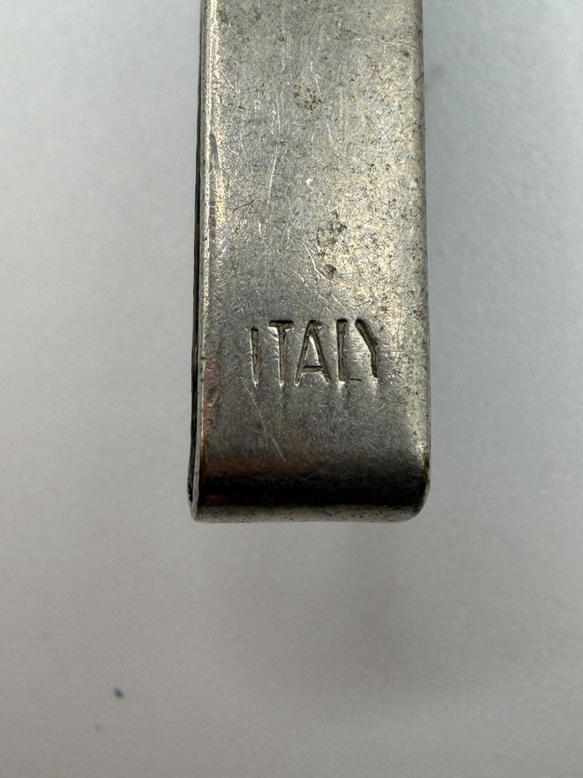 VINTAGE ITALY SILVER WOOD TYPE ROSERY ESTATE JEWELRY
