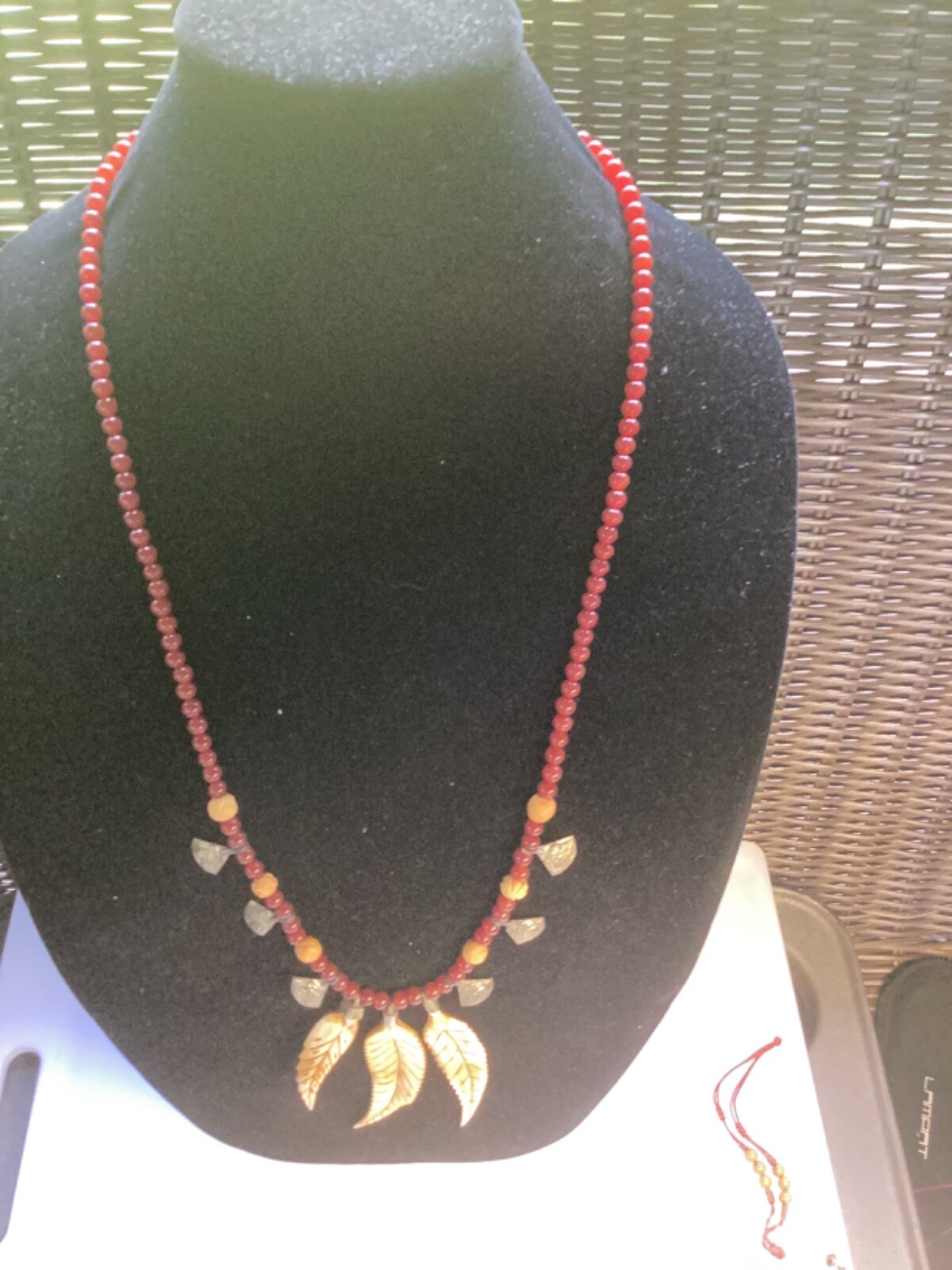 Vintage less Bernard necklace stunning every day ware piece