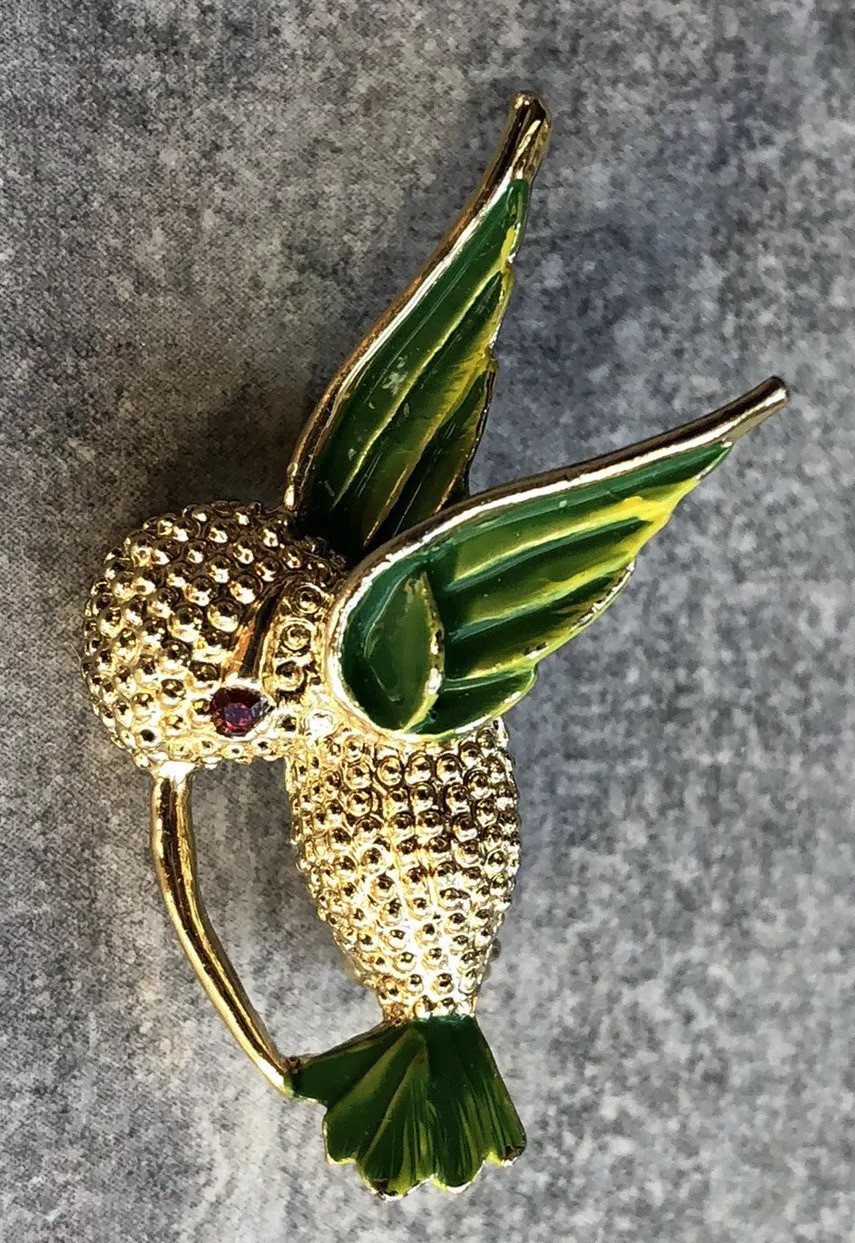 ANIMAL LIZARD HUMMINGBIRD BUTTERFLY BROOCHES LOT MONET GERRY’S SOME RARE VINTAGE