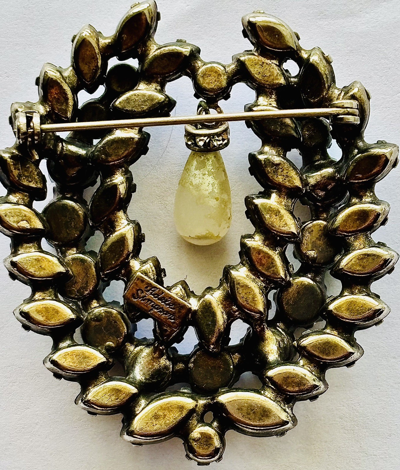 SIGNED Adele Simpson Necklace Brooches Collection 3 Pins 1940s~50s Lot Vintage
