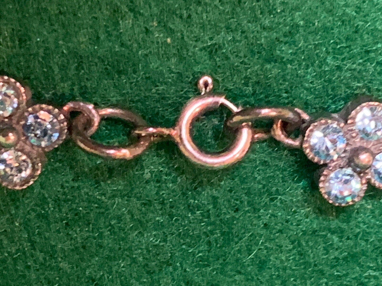 Vintage 7.5” DBJ Dee Berkeley Sterling Silver Marcasite Bracelet with Blue Gems