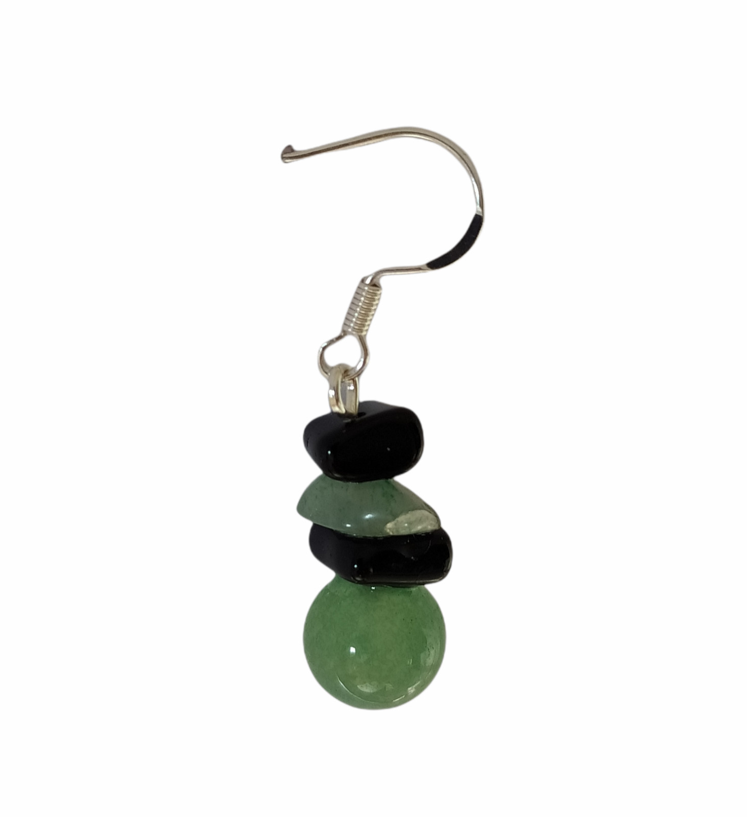 Amethyst, Jade & Tiger’s eye In Beautiful Earrings Handmade & Free Shipping!!.