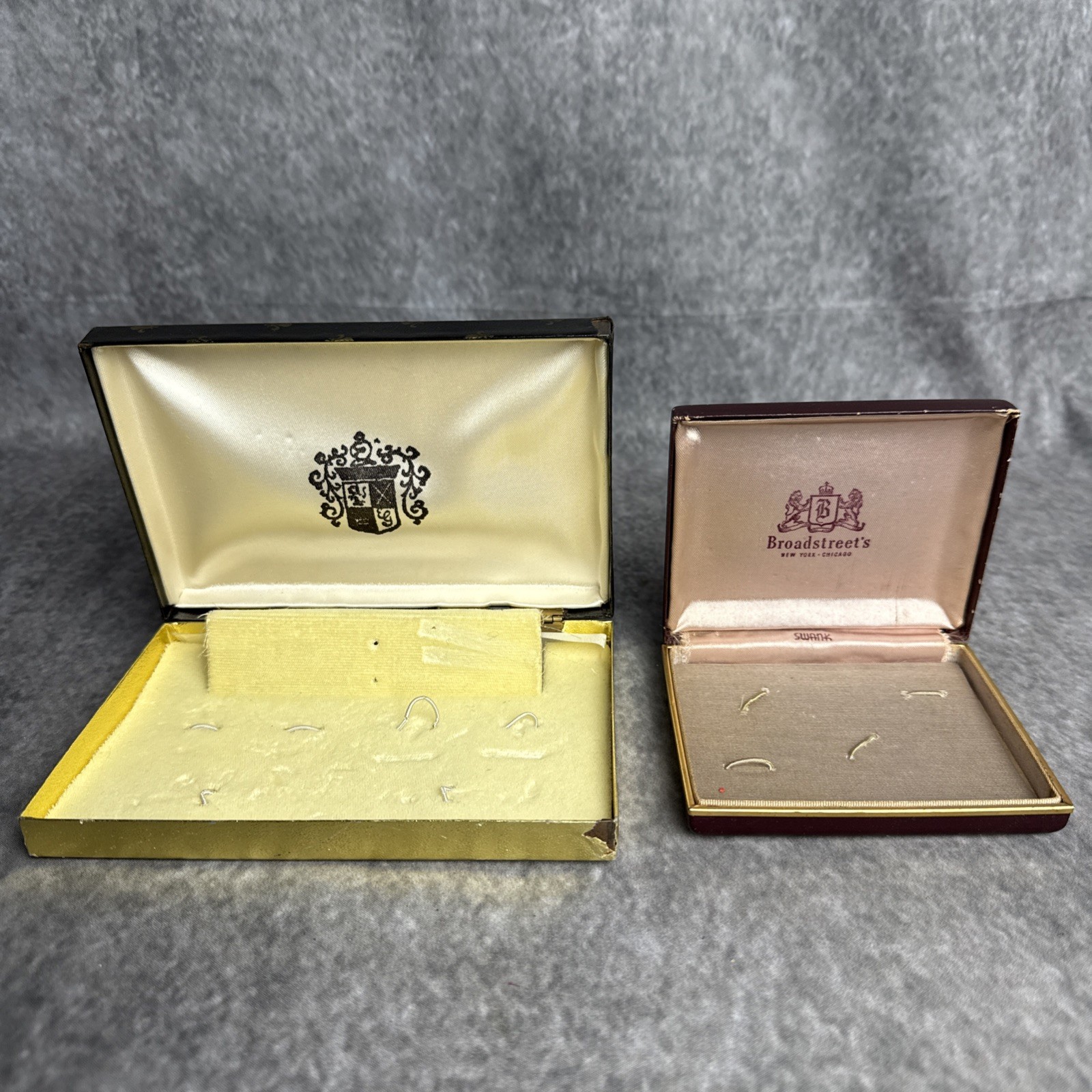 Vintage Jewelry Box Lot Of 18 Longines Fifth Ave Swank Broadstreet Ernest Borel