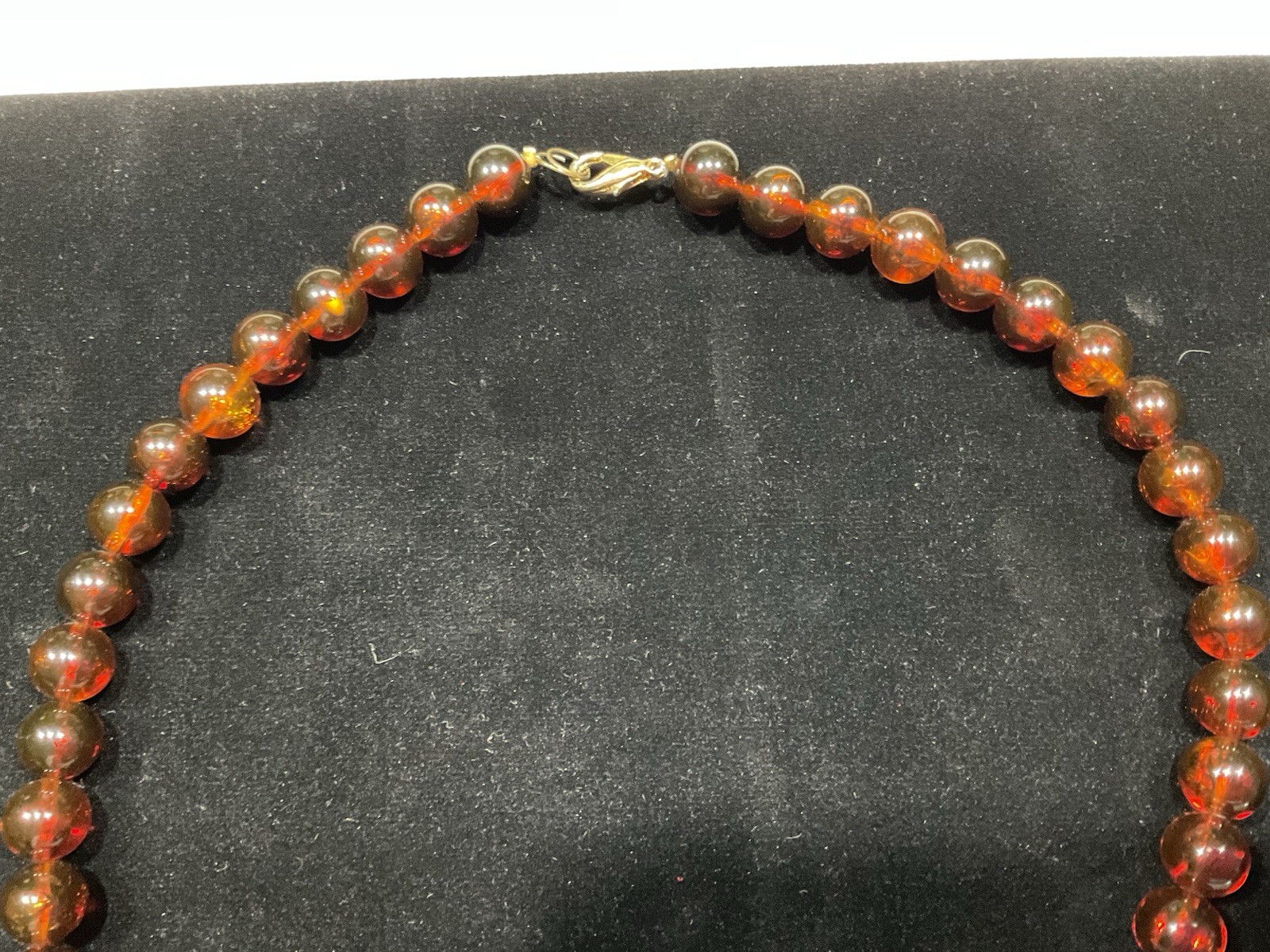 Vintage Celluloid Leaves And Flower Fall Colors Necklace