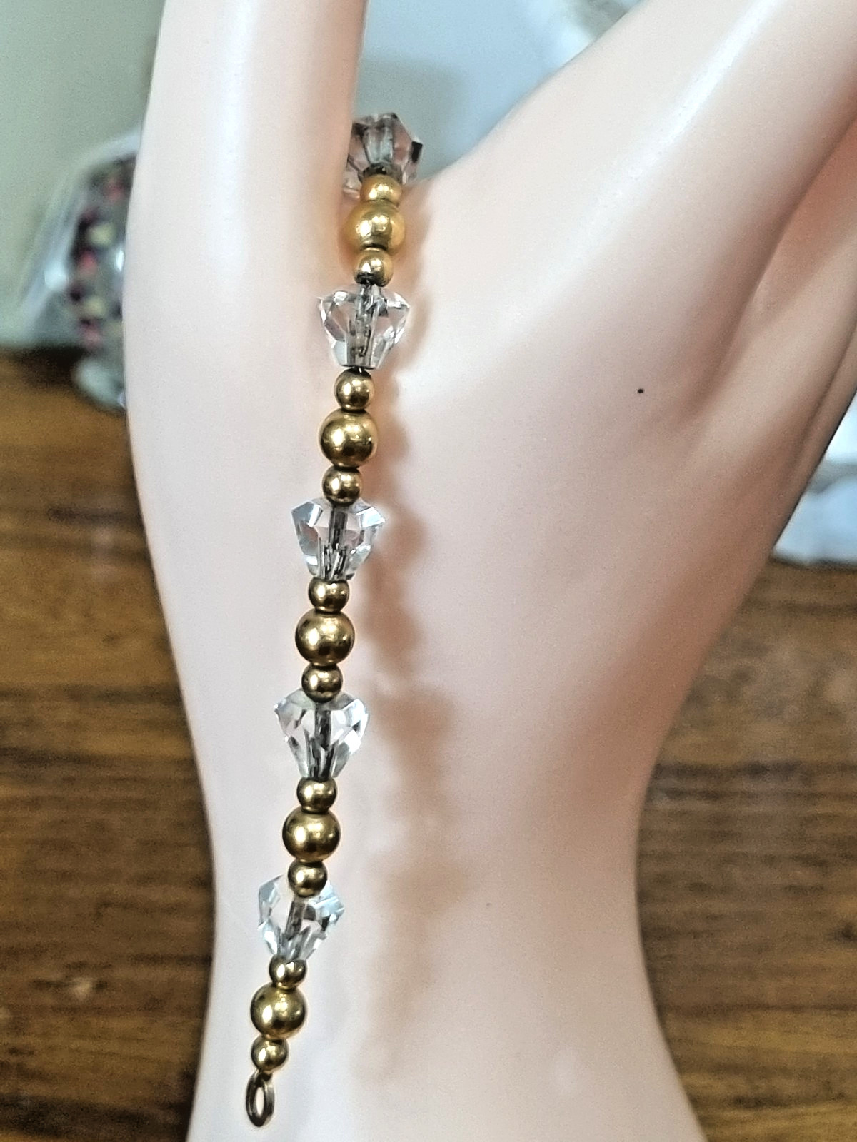 Antique 12k Rose Gold Fill Spinel bead Bracelet necklace pair available video