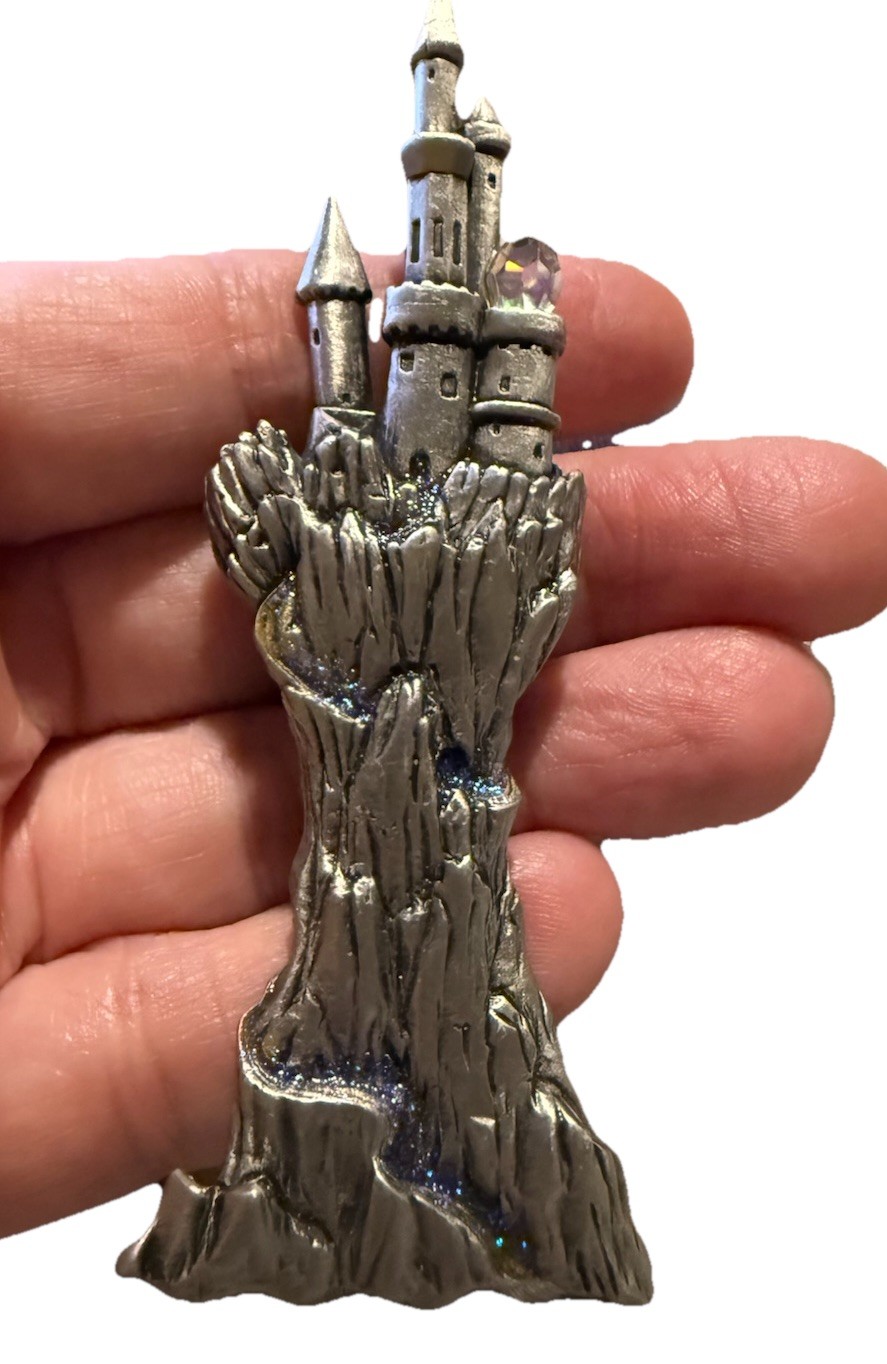 Vintage JJ Castle Brooch