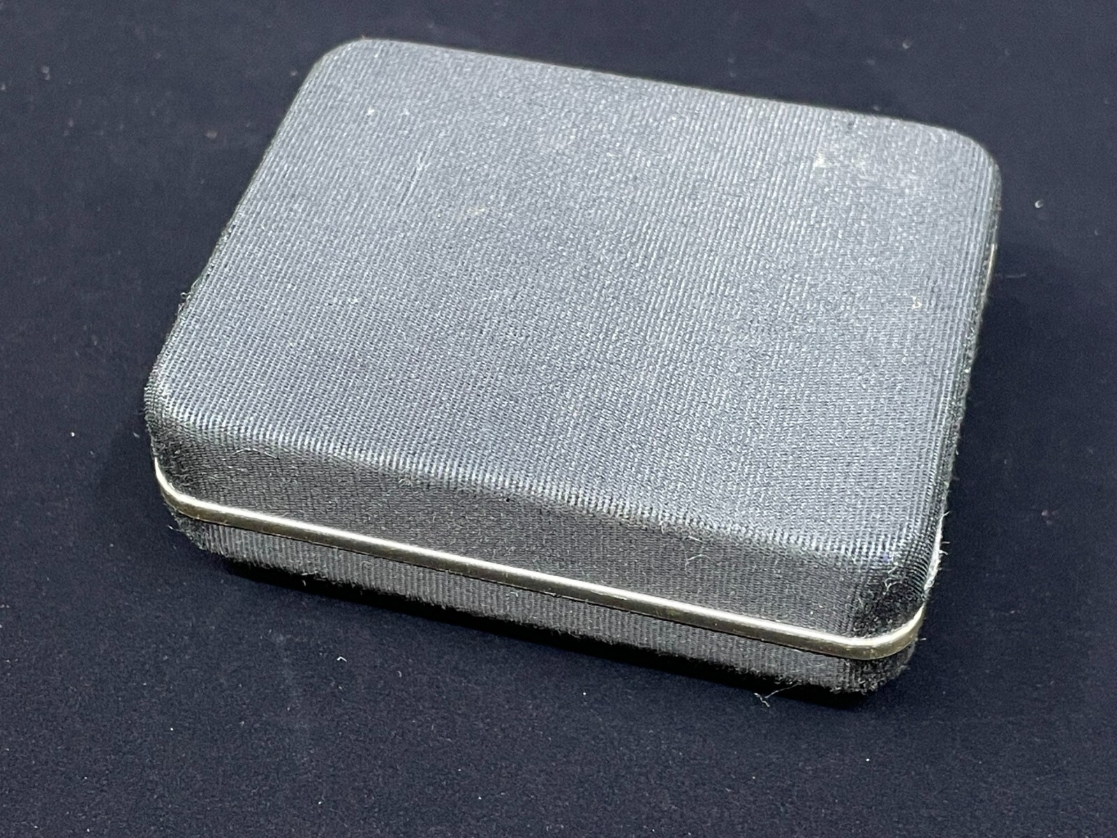 NOS Shields Fifth Avenue Executive Silver “L” Monogram Cuff Links & Tie Clip Set