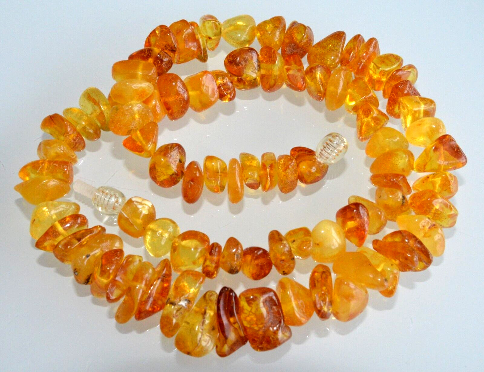 35gr RUSSIAN SOVIET BALTIC AMBER BEAD NECKLACE 琥珀 BRACELET STONE PENDANT EARRING