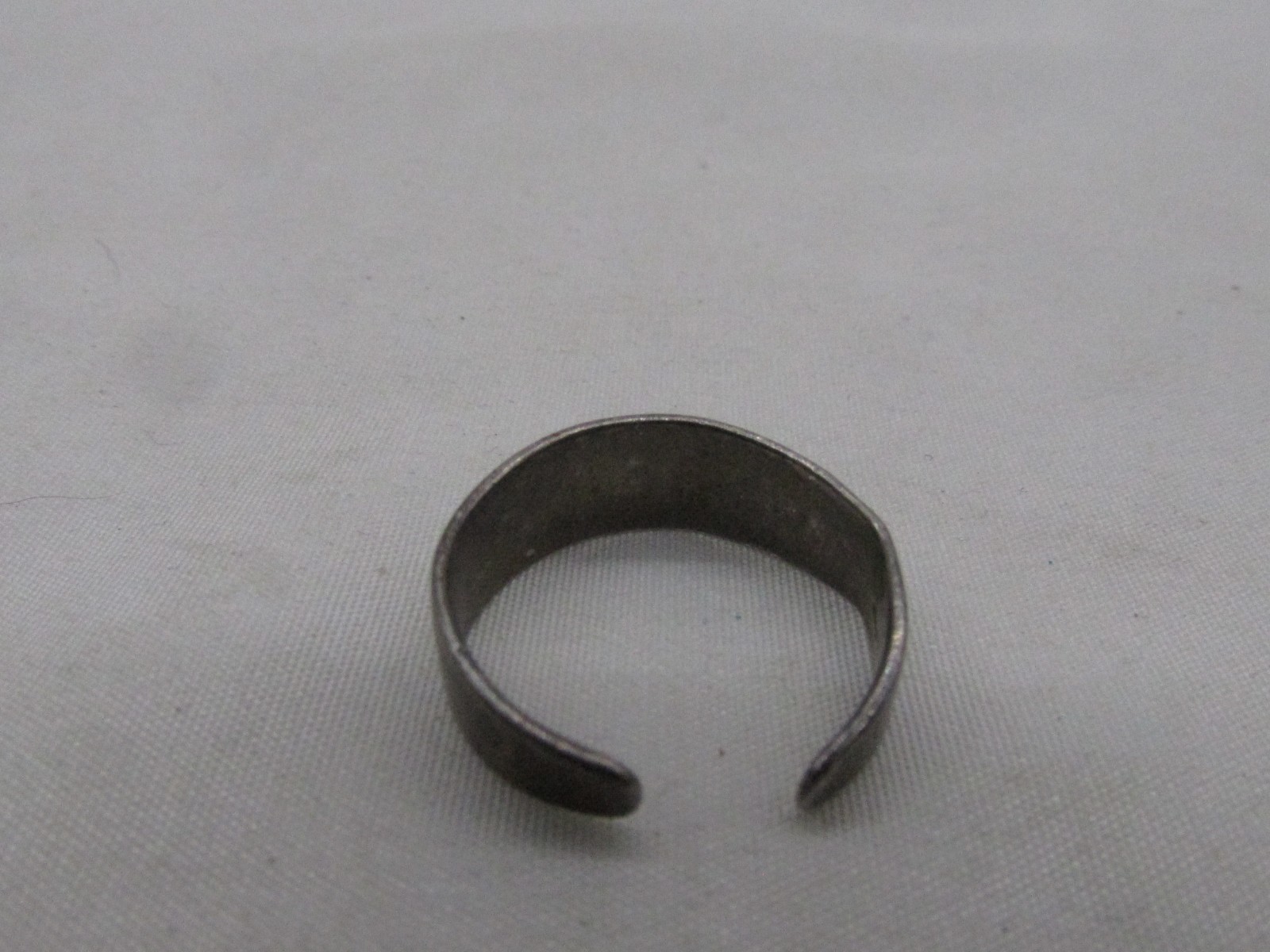 Sterling Silver South Western Design Open Back Toe Ring Marked 925 #764