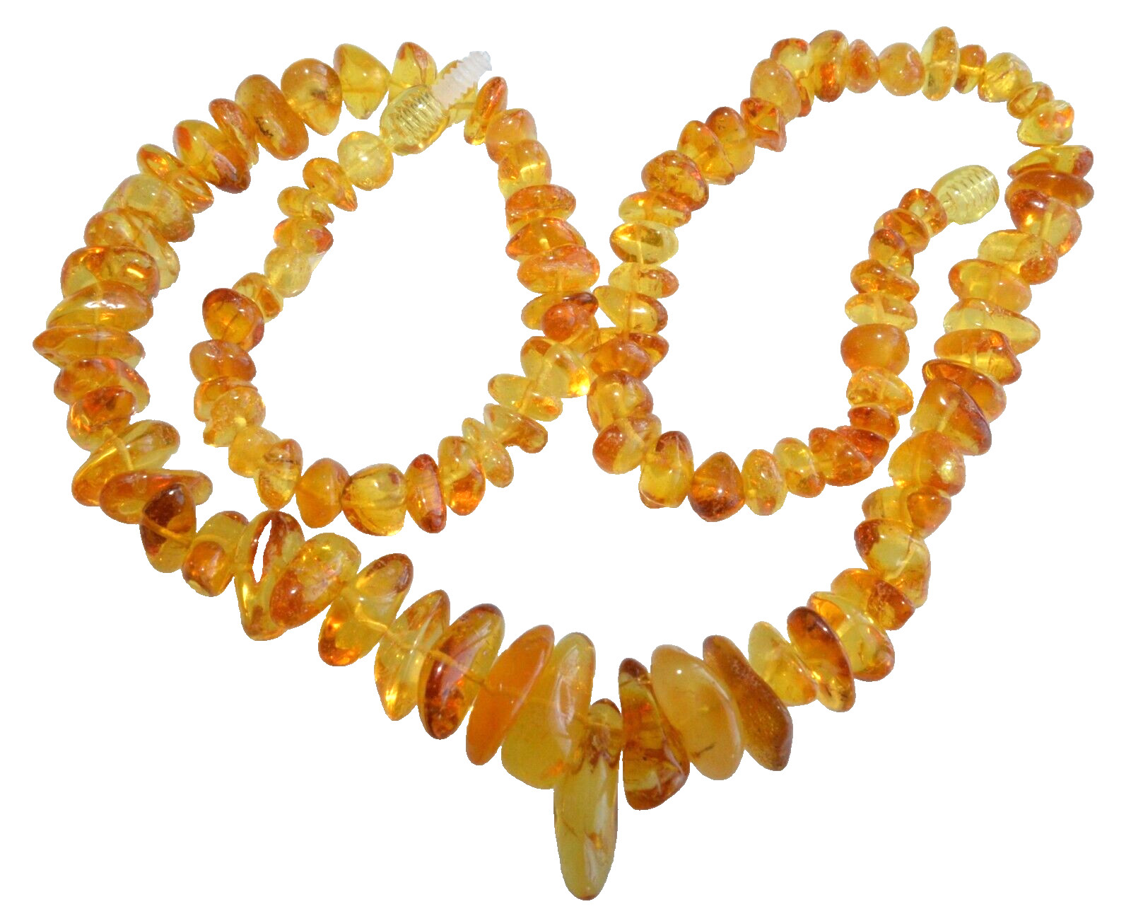 ✅54cm = 26gr RUSSIAN SOVIET BALTIC AMBER BEAD NECKLACE 琥珀 BRACELET STONE PENDANT