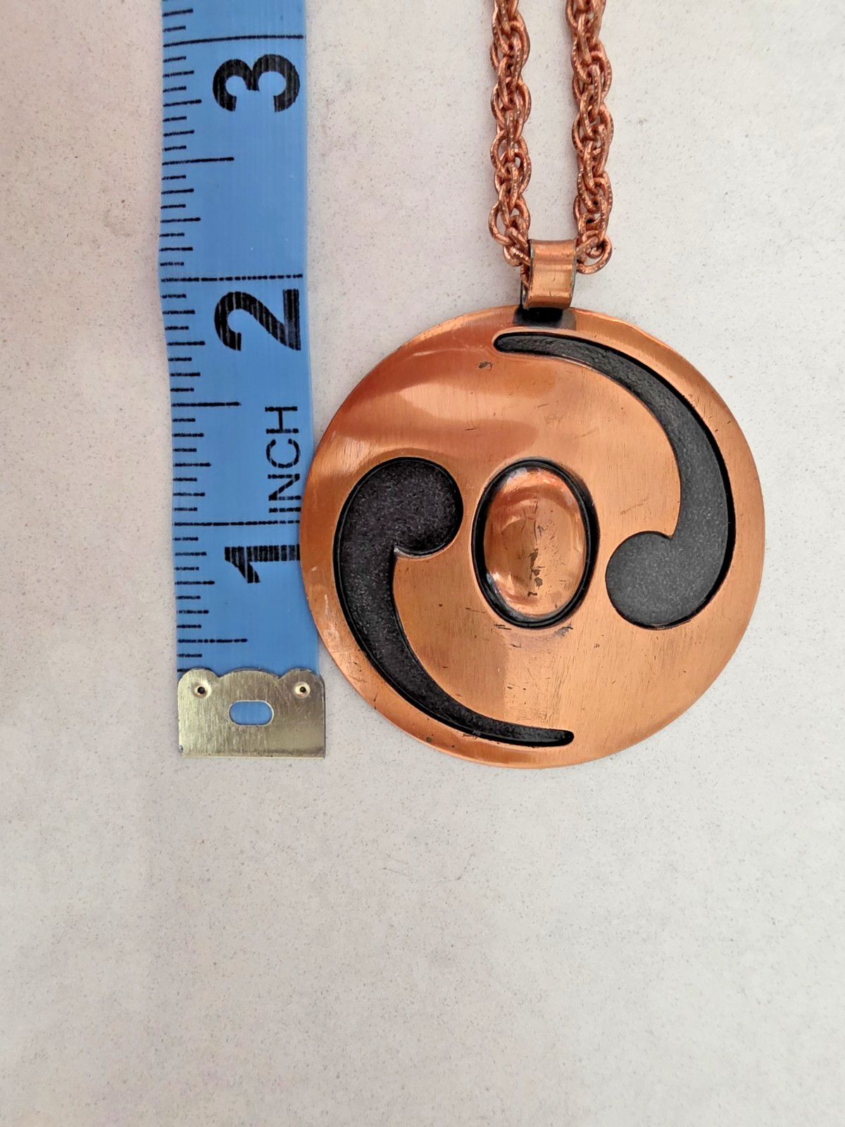 Bell Trading Post Copper Pendant & Necklace