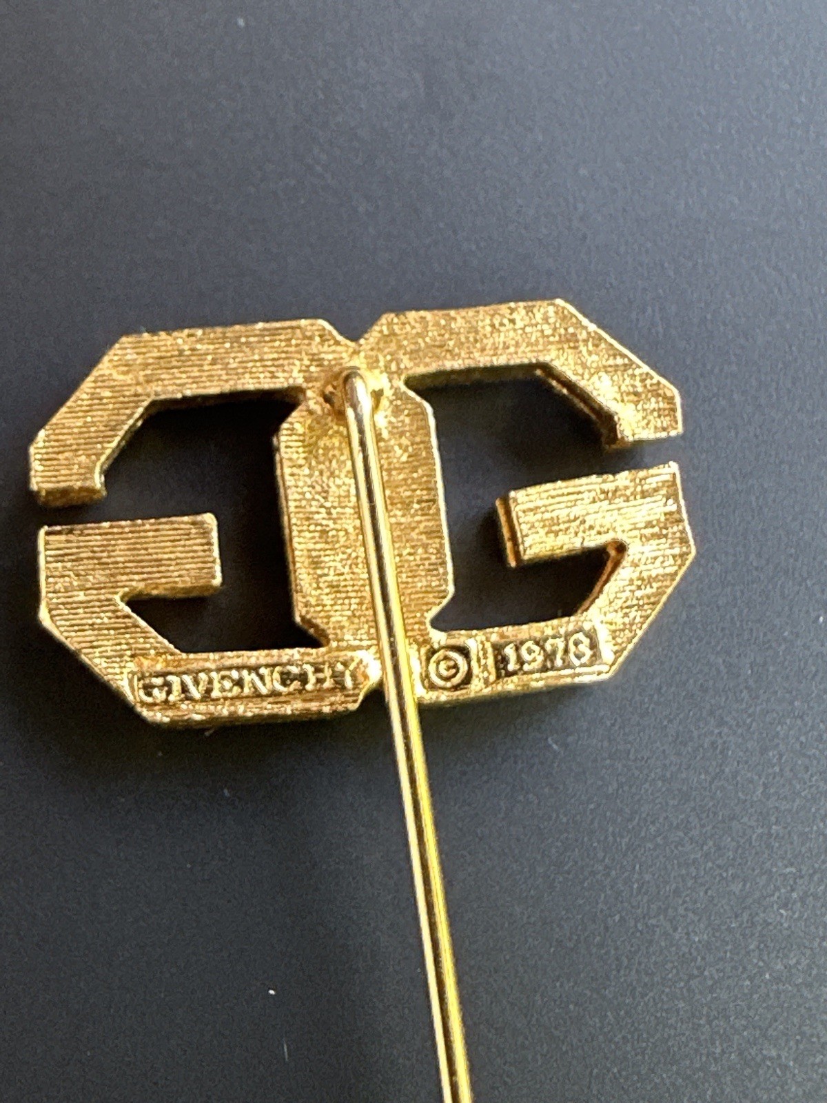 Vintage Givenchy Pin Gold Tested 10K But Not Sure