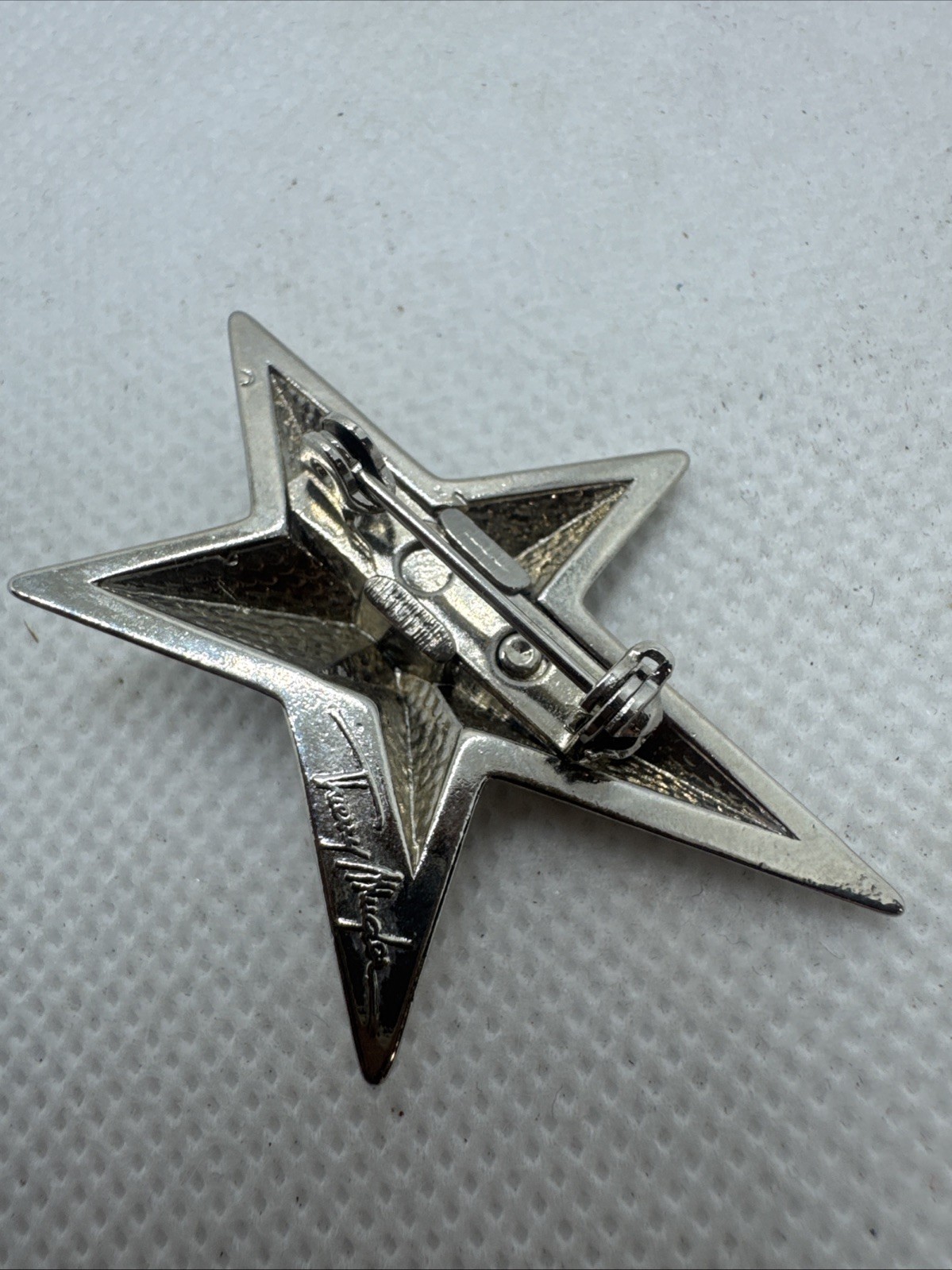 THIERRY MUGLER ANGEL Early 2000’s Y2K VTG Star Brooch Pin