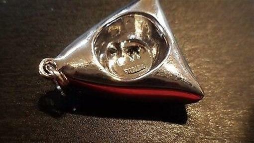 VINTAGE STERLING SILVER CHARM CW COLONIAL WILLIAMSBURG REVERE TRI CORNER HAT #55
