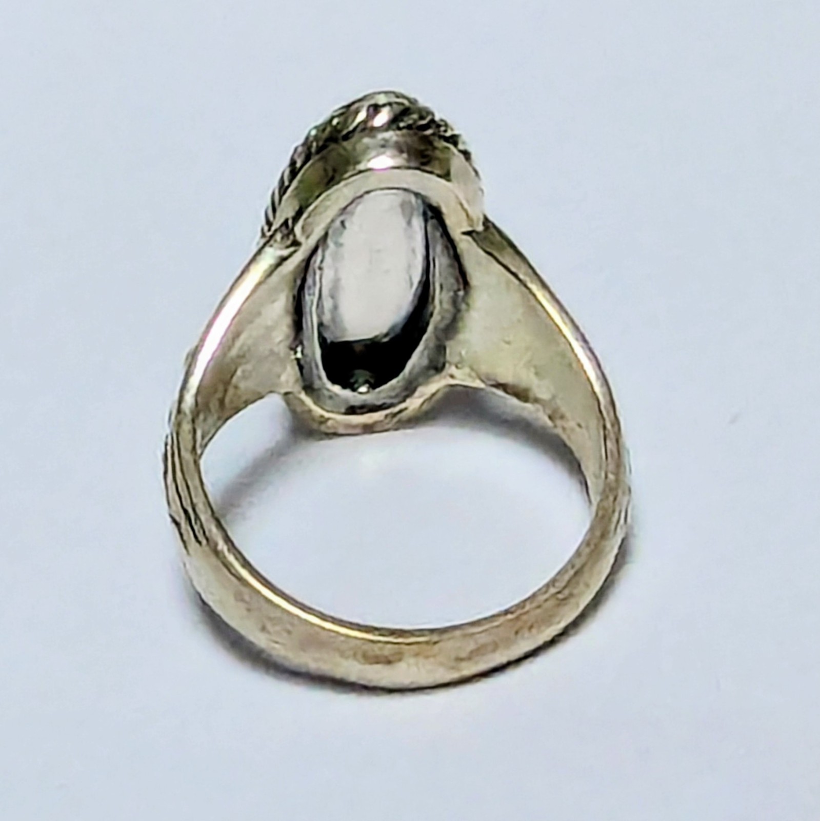 Carolyn Pollack Relios Sterling Silver Inlay Gemstone Ring 8.75