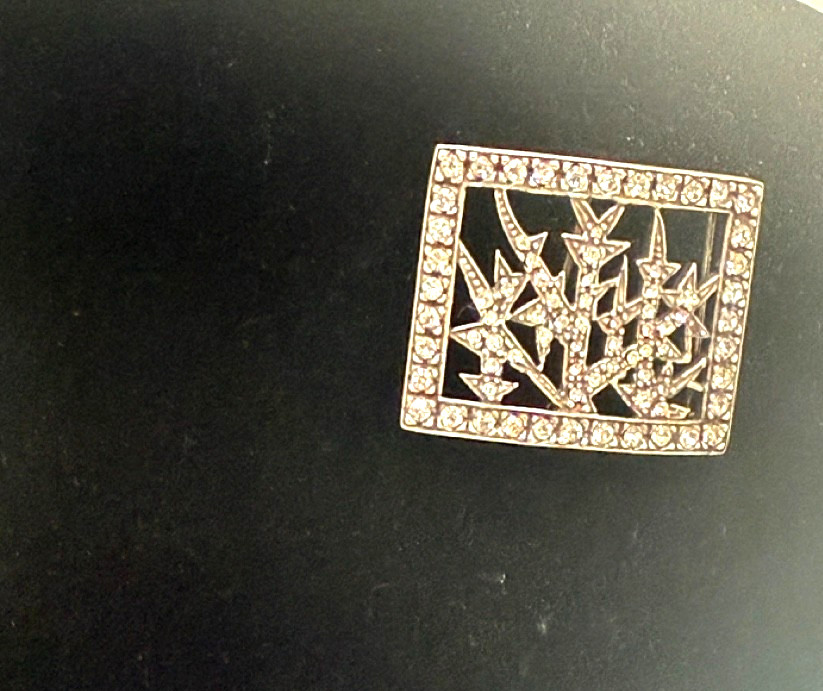 Rare Metropolitan Museum of Art (MMA) Forbes Fabrege Ice Crystal Sterling Silver