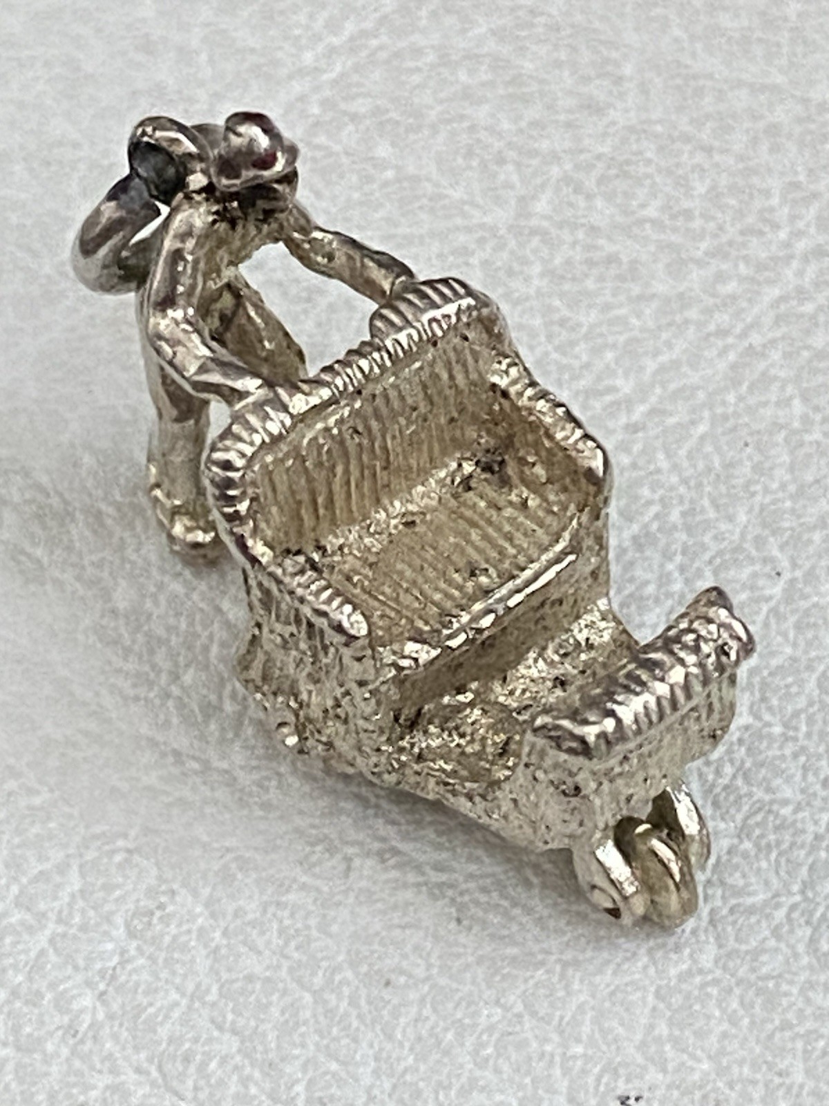 Vintage Sterling Silver MECHANICAL Charm England Choose