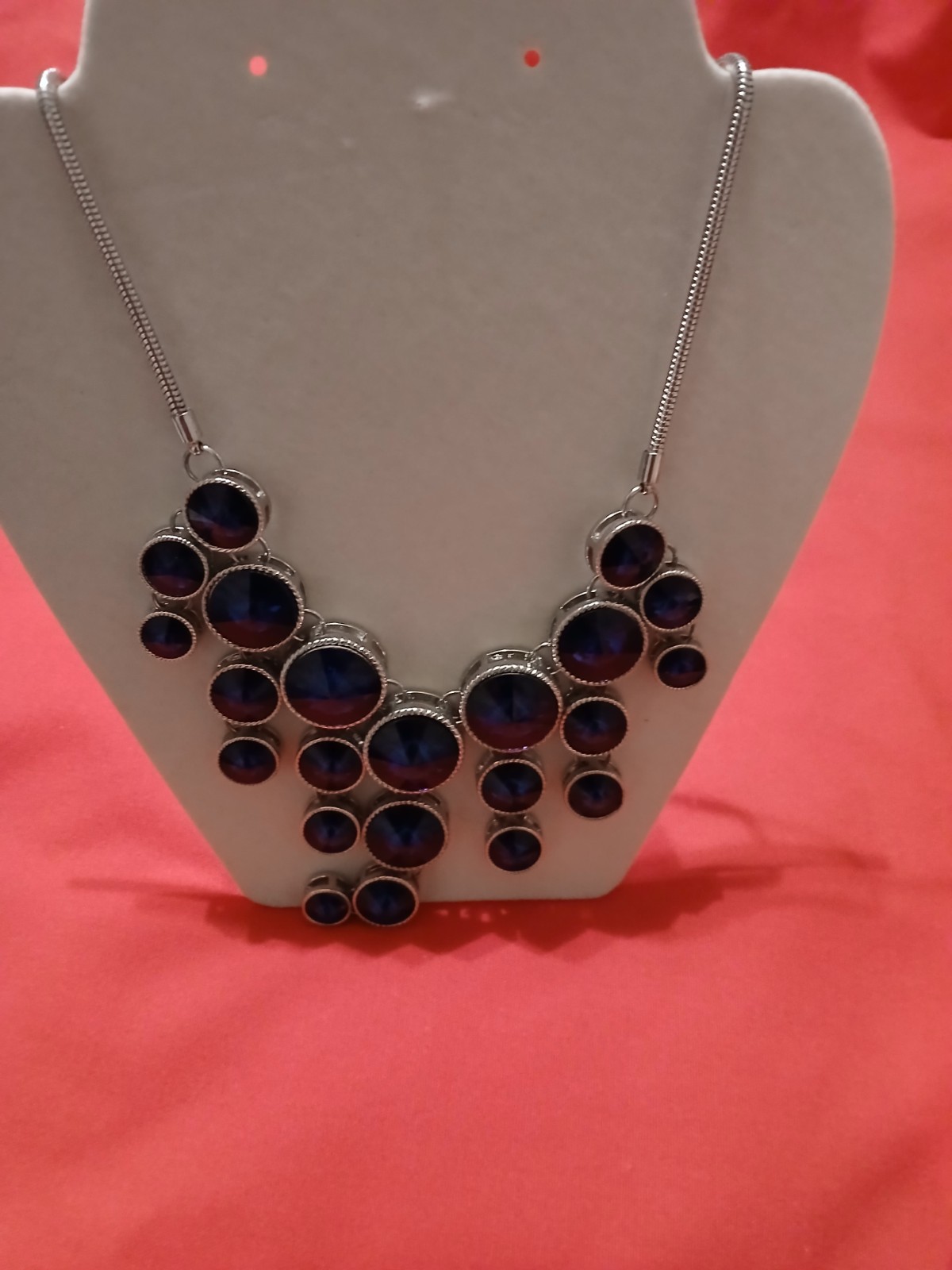 10 assorted necklaces, silver, goldtone, black, white, add-a-beads, roses